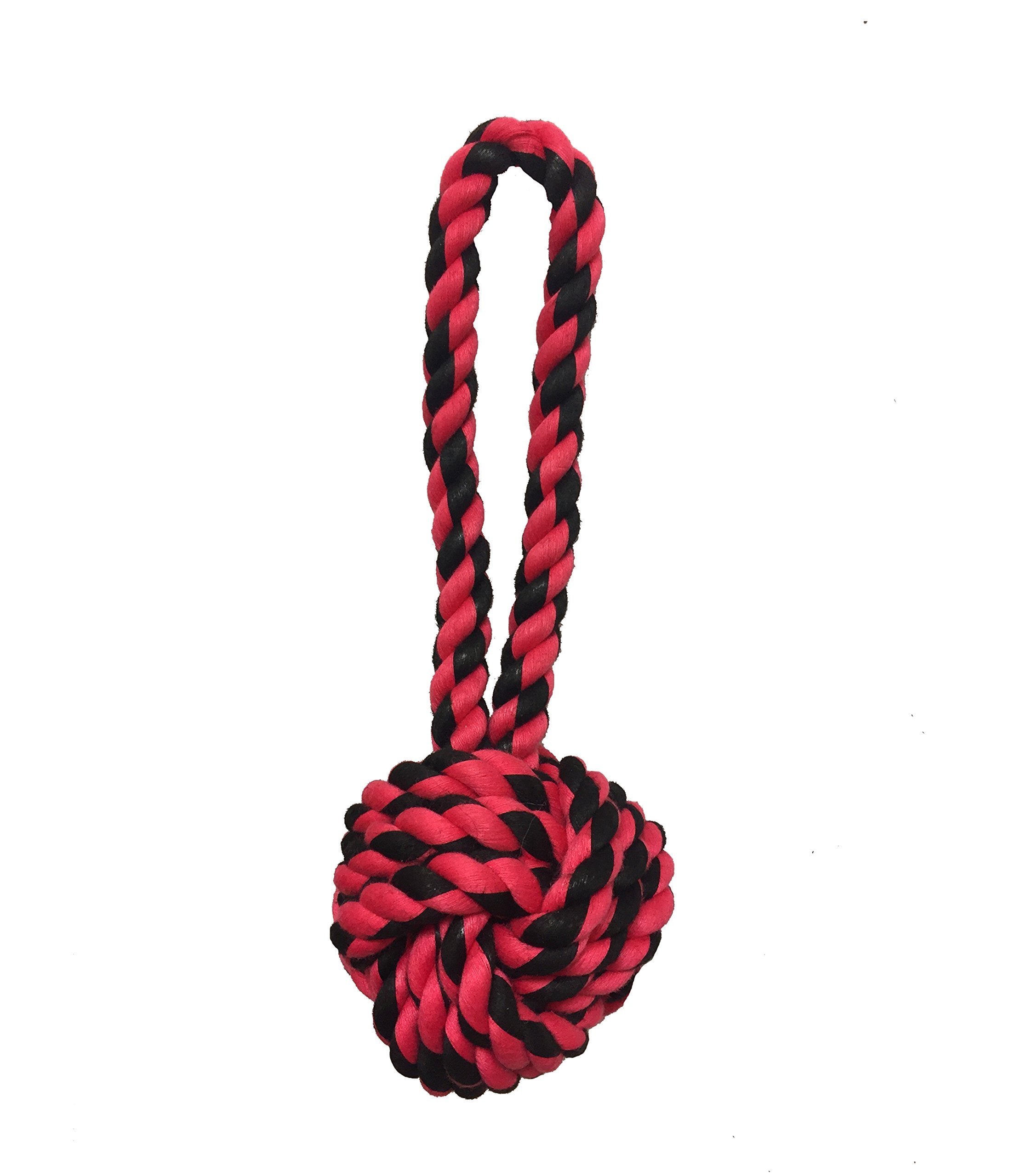 Multipet Nuts for Knots Heavy Duty Rope Dog Toy with Tug, Large