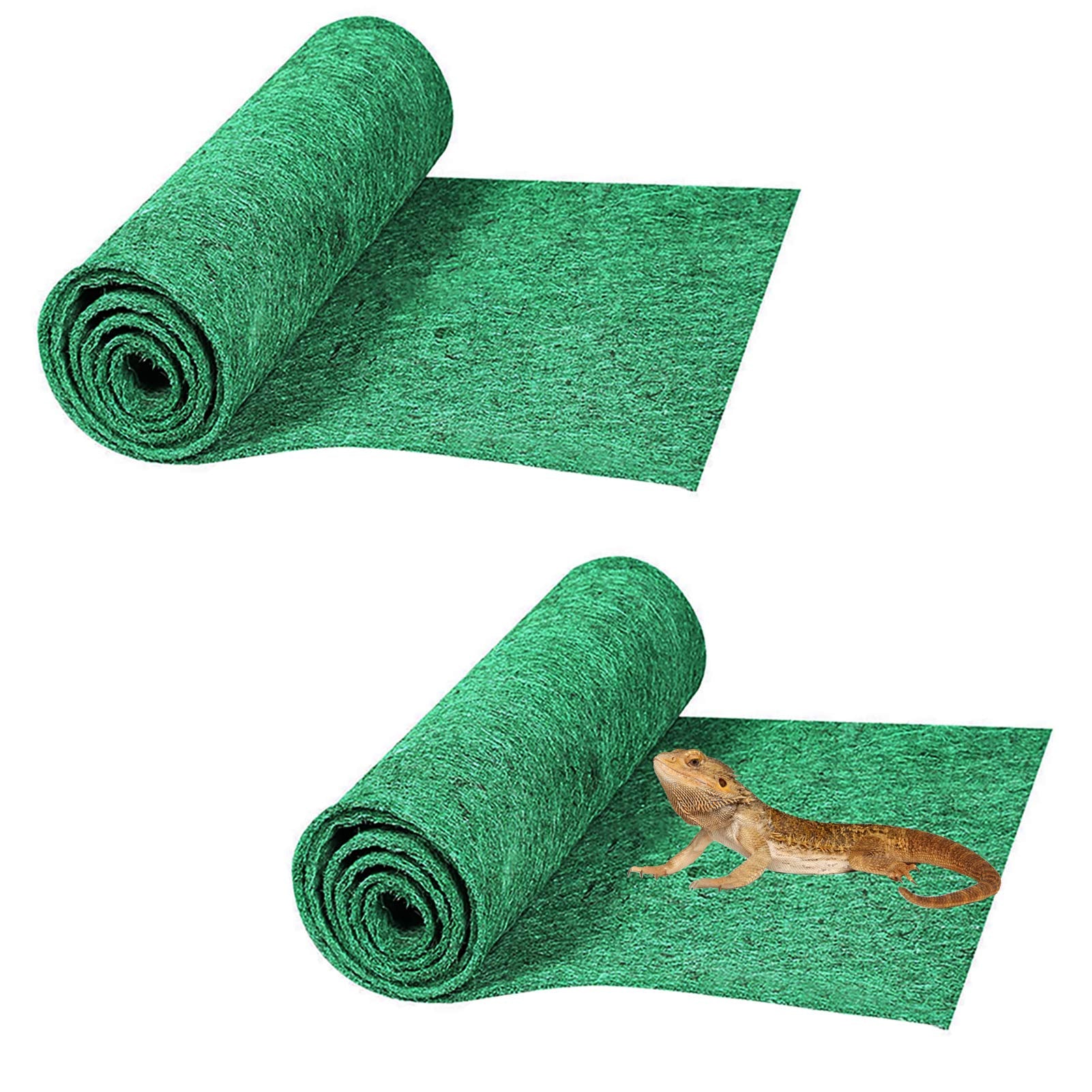 Hercocci 2 Pack Reptile Carpet, 39