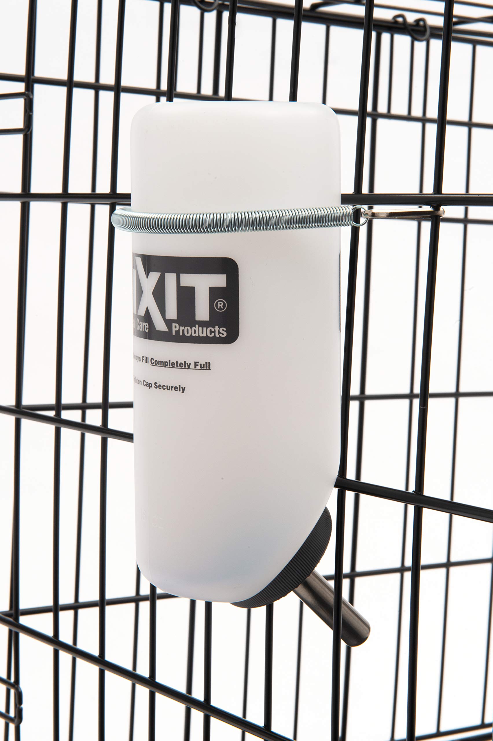 Lixit Wide Mouth Water Bottles For Large And Small Dogs (16Oz Small Dog, White)