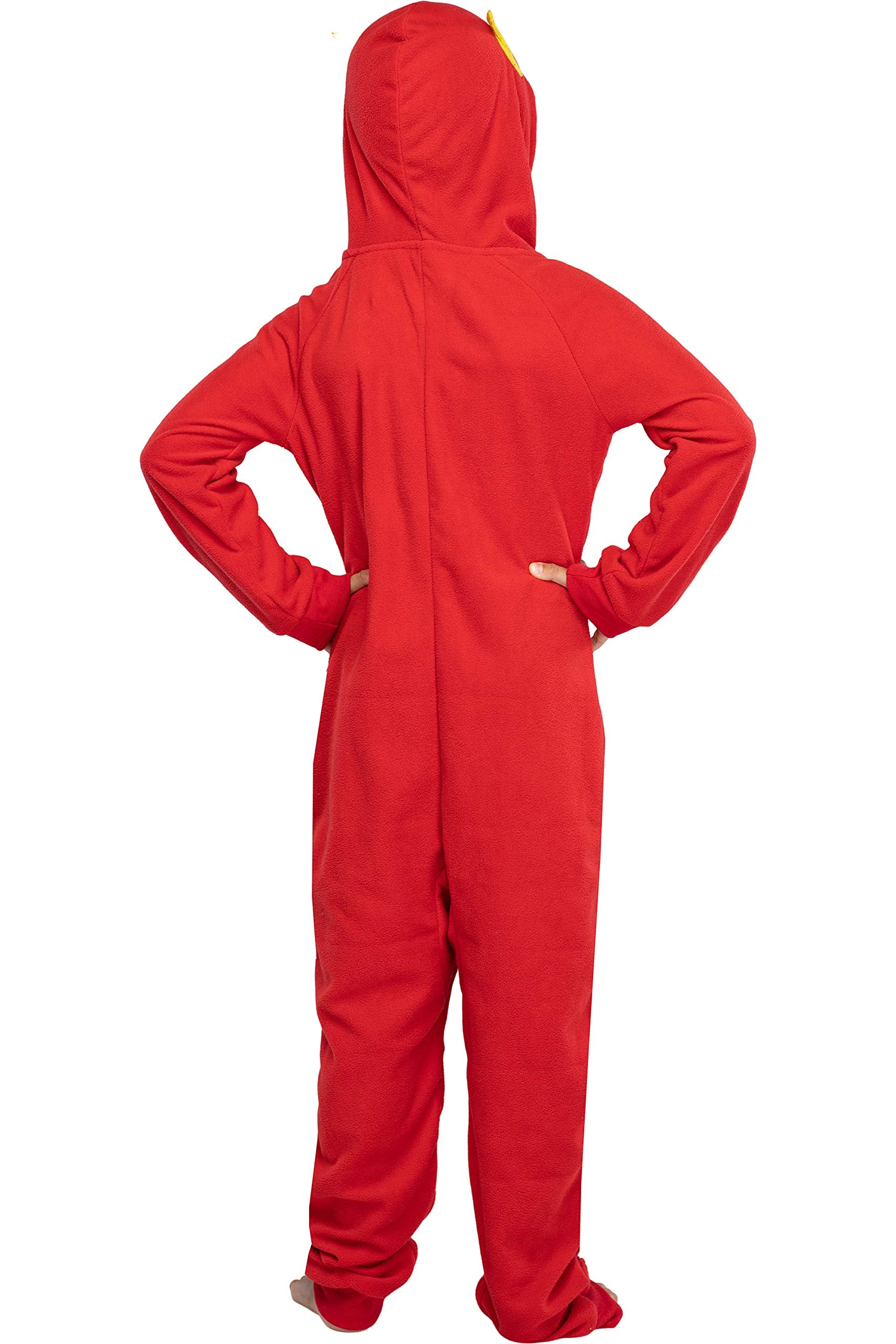 DC Comics Justice League Superhero Matching Family Pajamas Union Suit (Boys, Flash, L/XL)