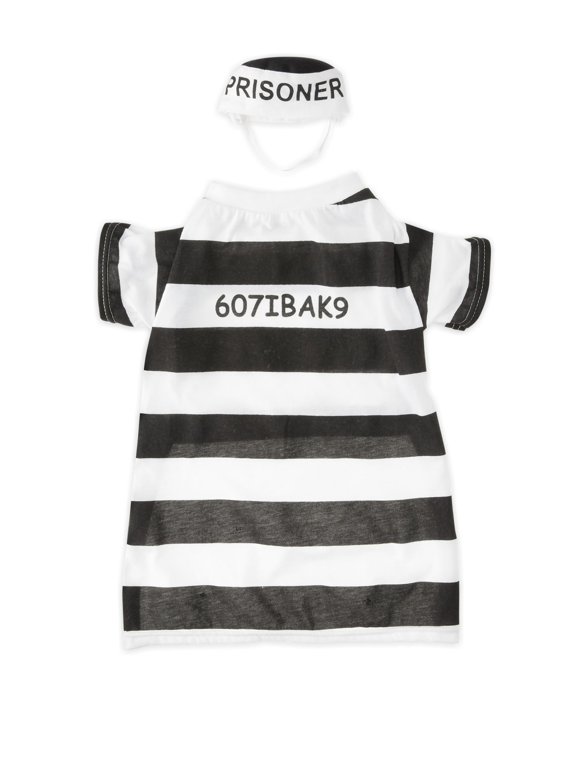 Casual Canine Prison Pooch Costume, X-Small