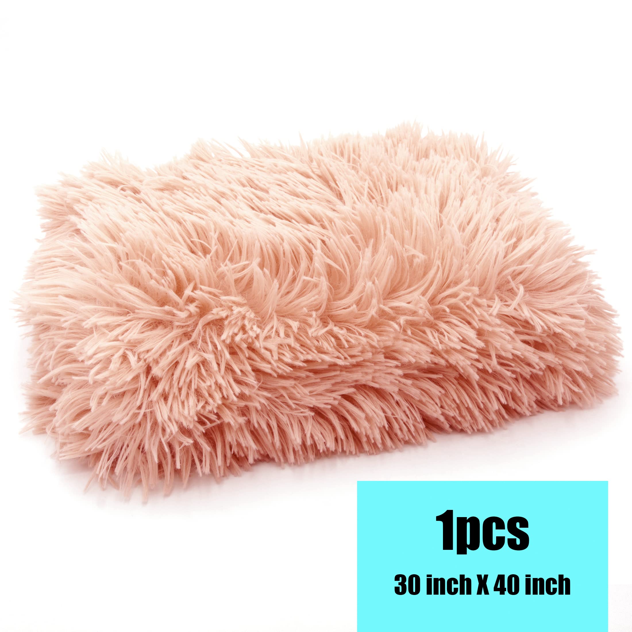 Petbuy Pet Dog Bed Blanket, Fluffy Fleece Throw Sleep Mat, Soft Puppy Cat Kitten Mat, S M L Xl, Fuzzy Reversible Sherpa For Bed,