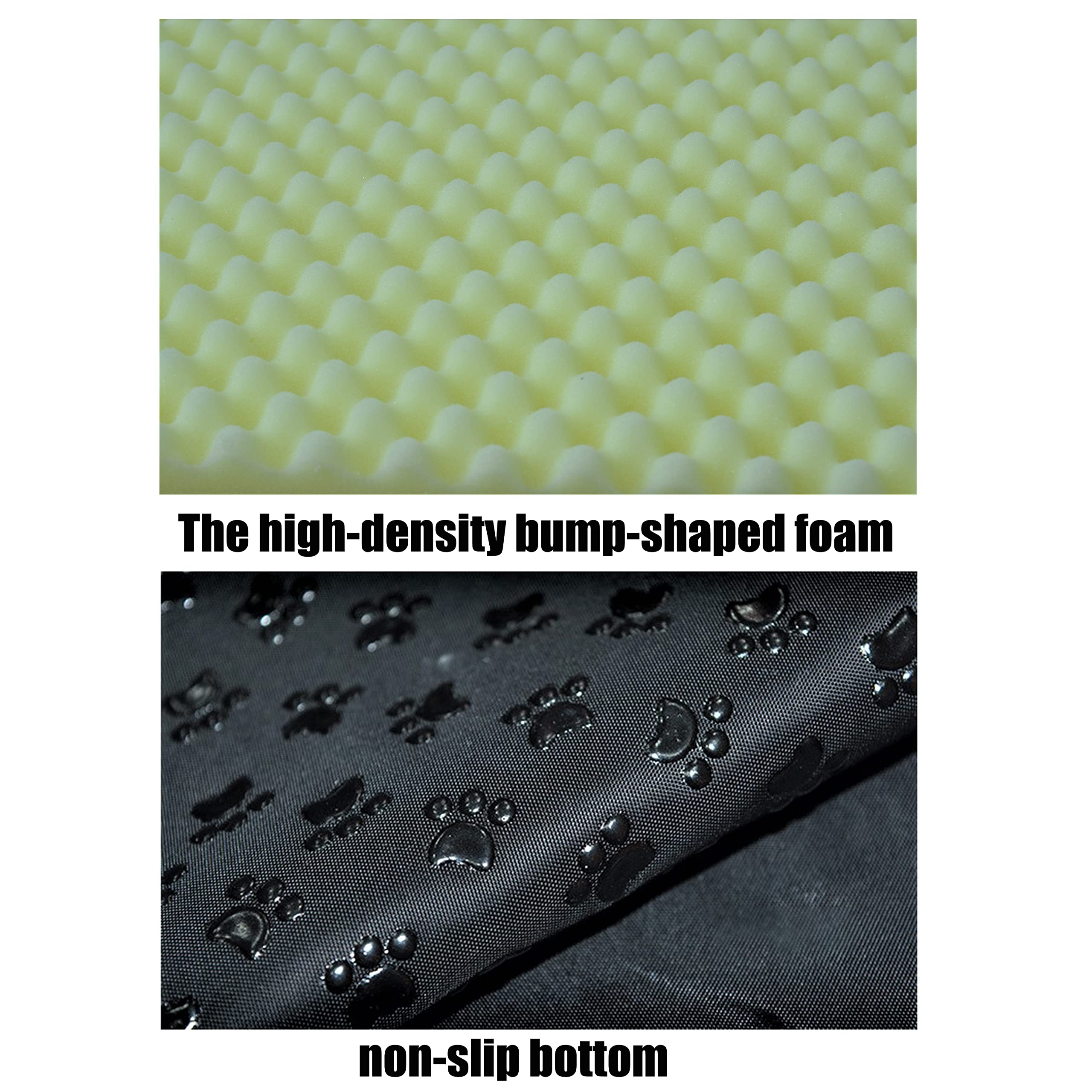 Dog Bed,2 Ways To Use,Indoor Pet House With Fluffy Mat,Removable And Washable Cover,Non-Slip Bottom,For Extra Large Dogs(3Xl Bro