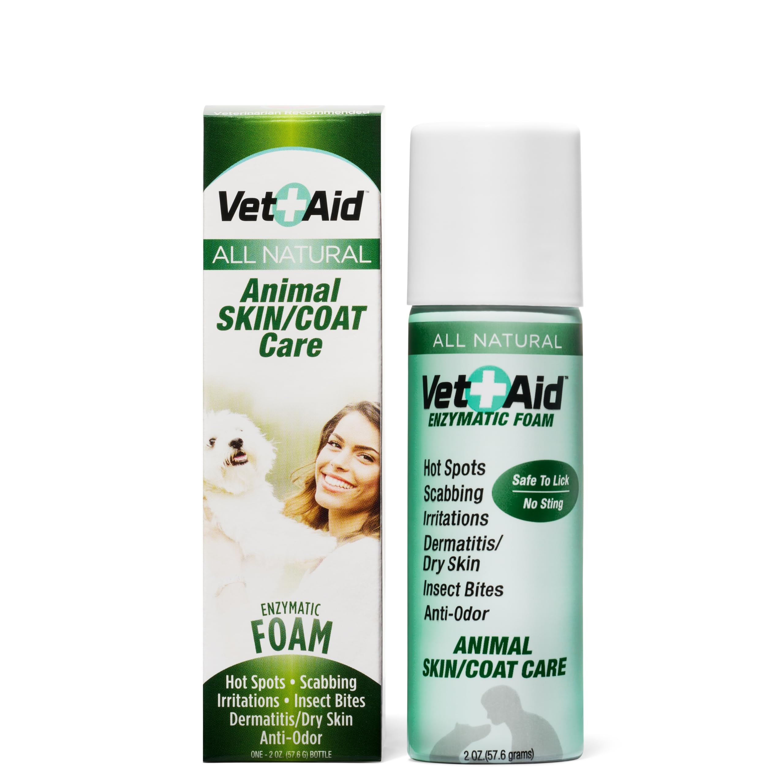 Vet Aid Sea Salt Wound Care Foam, 2-Ounce