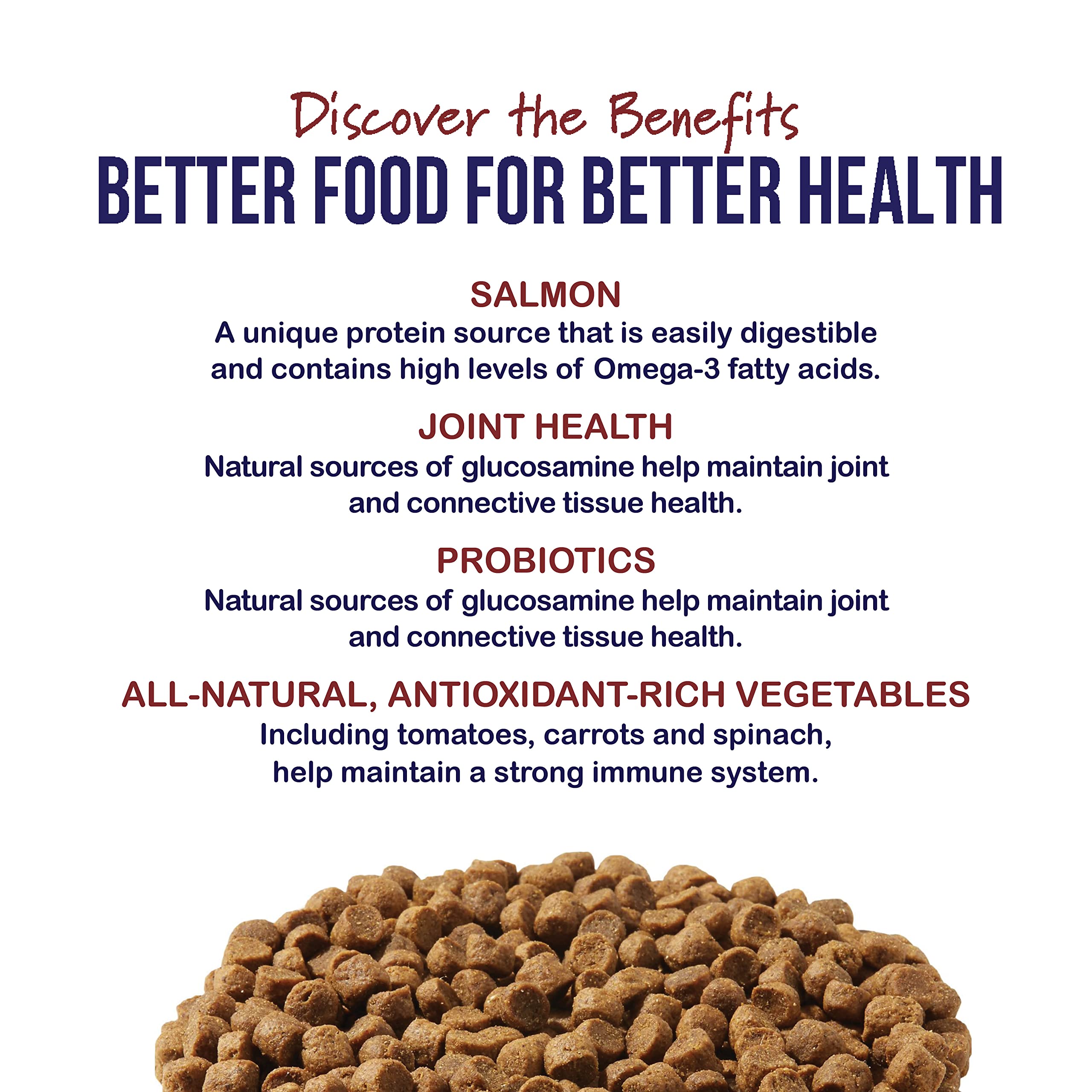 Dr. Garys Best Breed Coldwater Recipe Slow-Cooked in USA, Natural Dry Dog Food for All Breeds and Sizes, 4lbs