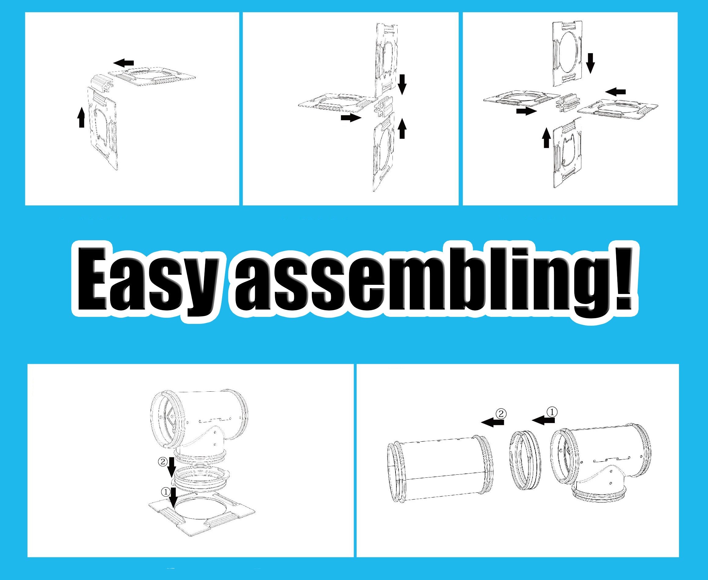 94 Pcs Diy Hamster Tunnel And Playground Module, Tube House Platform Excercise For Mouse Hamster And Other Small Animals