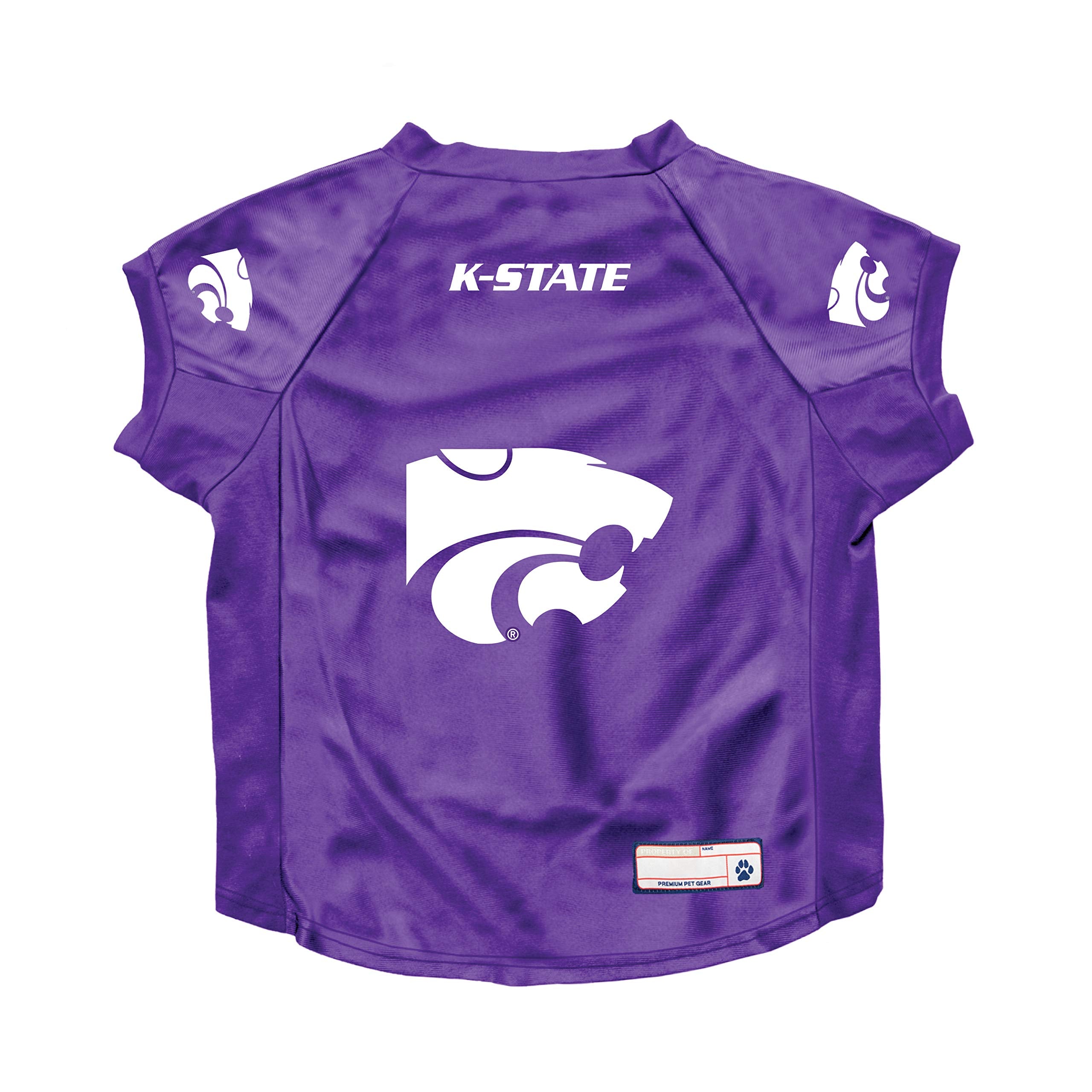 Kansas State Wildcats Pet Jersey Stretch Size Big Dog - Special Order