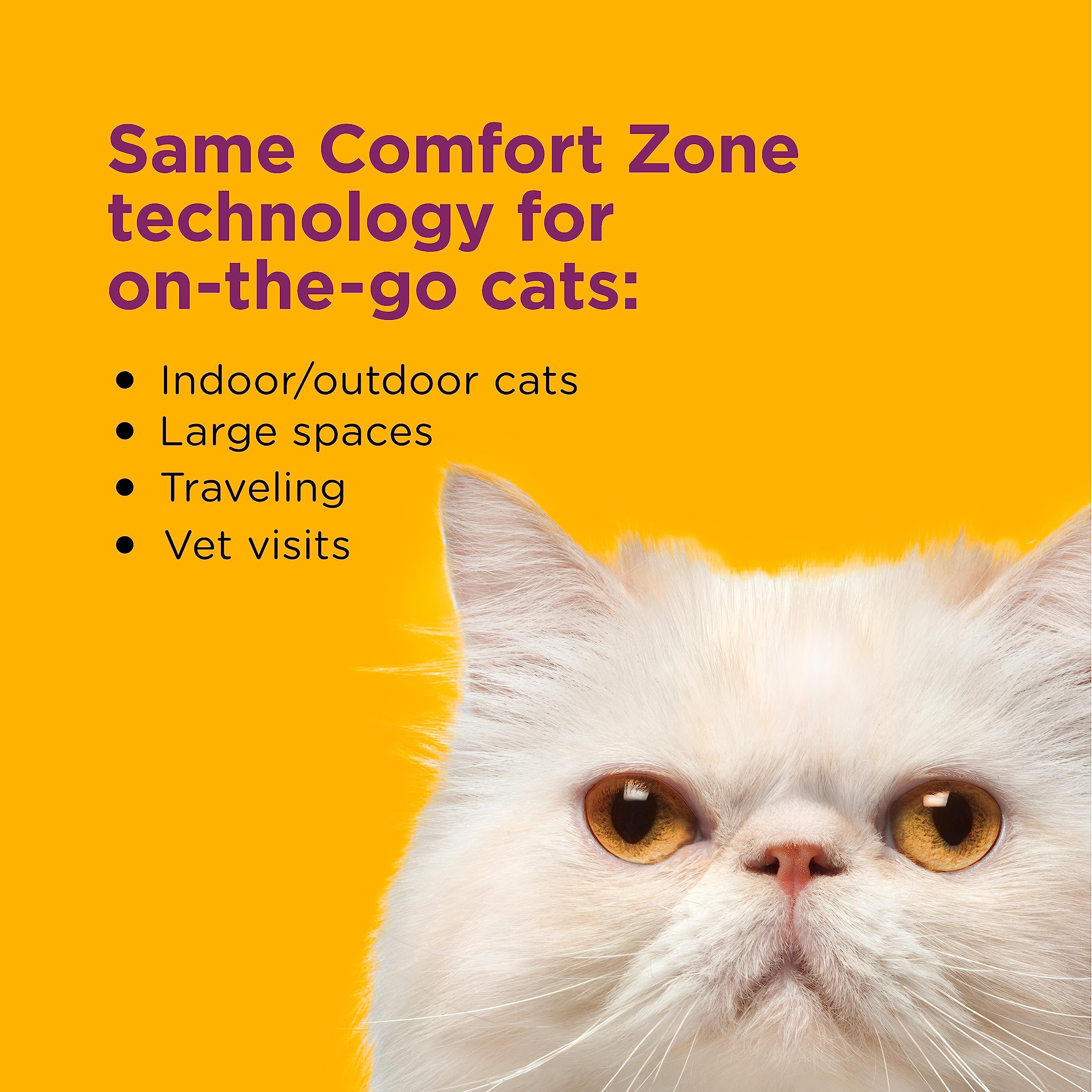 Comfort Zone Cat Calming Collar: 4-pack