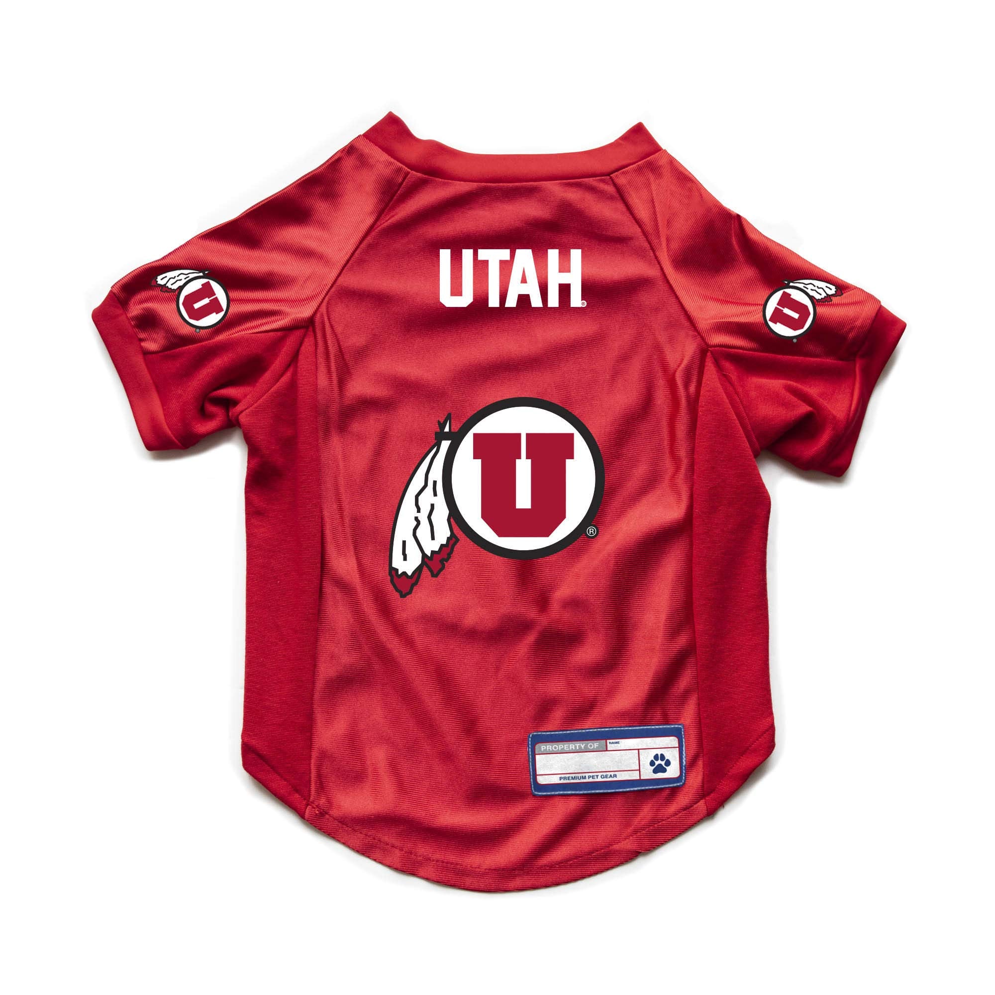 Utah Utes Pet Jersey Stretch Size Xs - Special Order