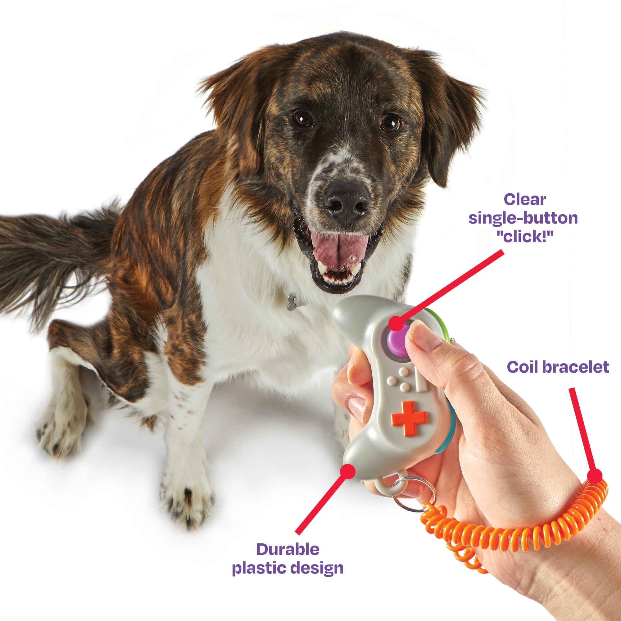 Brightkins Smarty Pooch! Training Clicker - Gamepad