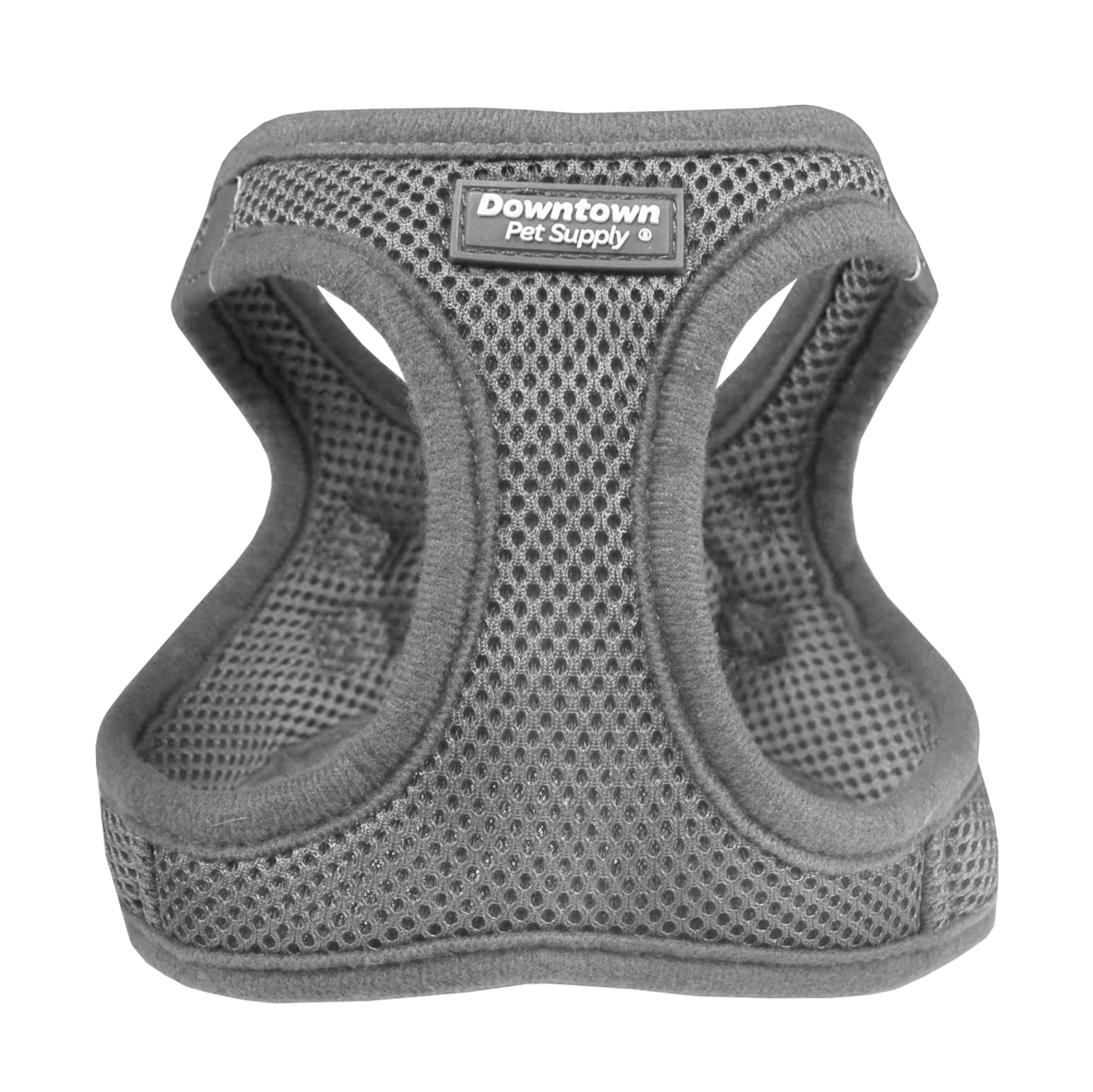 Downtown Pet Supply Step In Dog Harness For Teacup Dogs & Cats No Pull, Xx-Small, Light Gray - Adjustable Harness With Padded Me