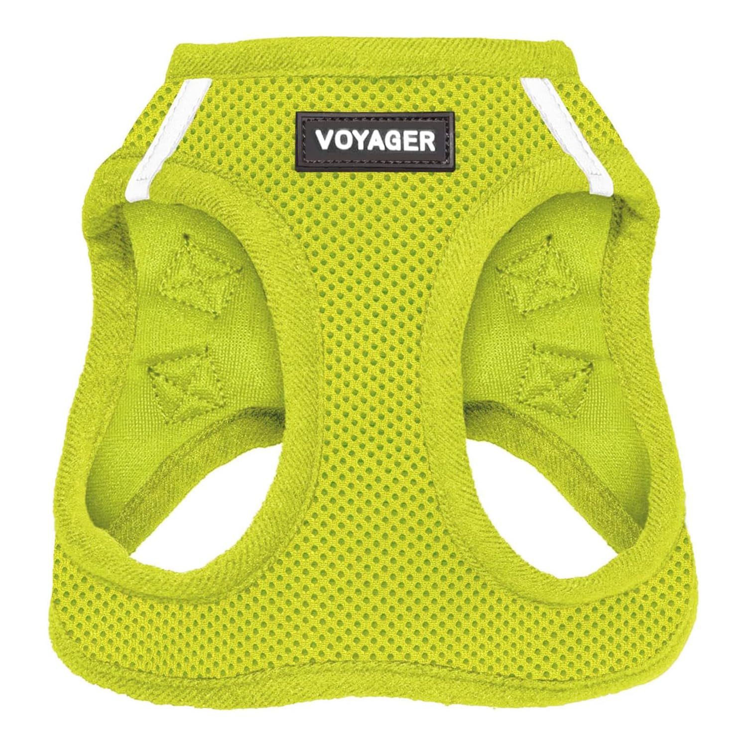 Voyager Step-In Air Dog Harness - All Weather Mesh Step In Vest Harness For Small And Medium Dogs And Cats By Best Pet Supplies - Harness (Lime Green), Xxxs (Chest: 9.5-10.5' * Fit Cats)