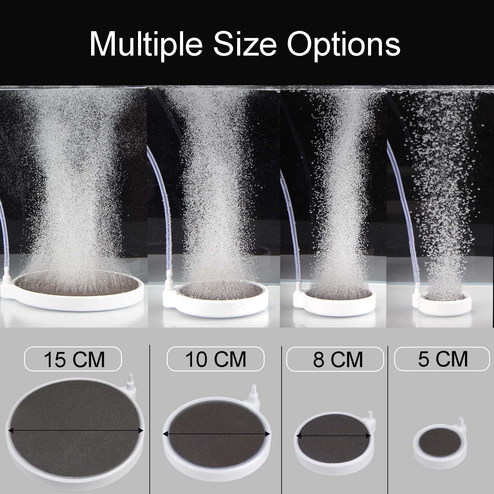 BLOTFISH Aquarium Bubbler Air Stone - 4 Inch Fish Tank Nano Quiet Dissolved Oxygen Diffuser Make Super Tiny Bubbles for 35-100 G