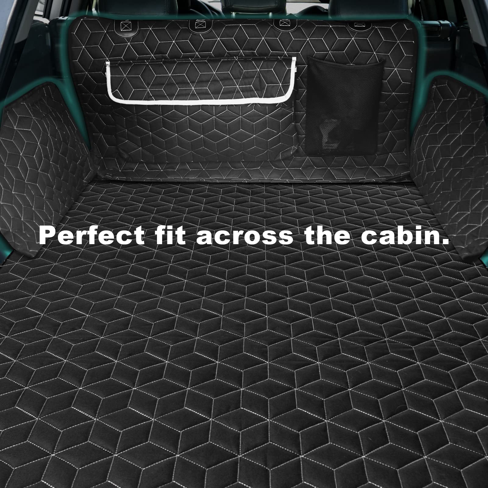 Meginc Suv Cargo Liner For Dogs,100% Waterproof Pet Trunk Car Seat Cover Mat With Bumper Flap Protector,Dog Protect Auto Carpet,