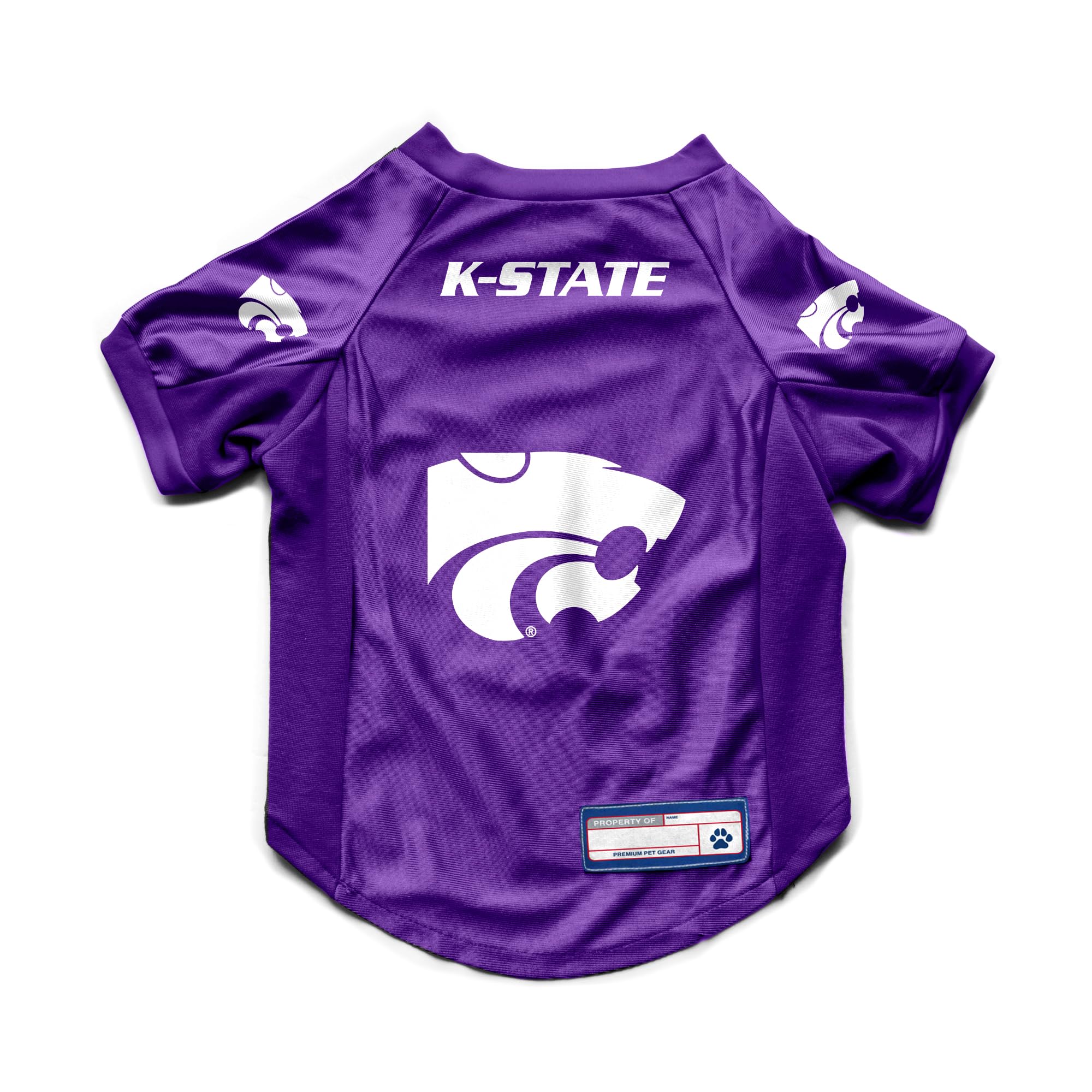 Kansas State Wildcats Pet Jersey Stretch Size L - Special Order
