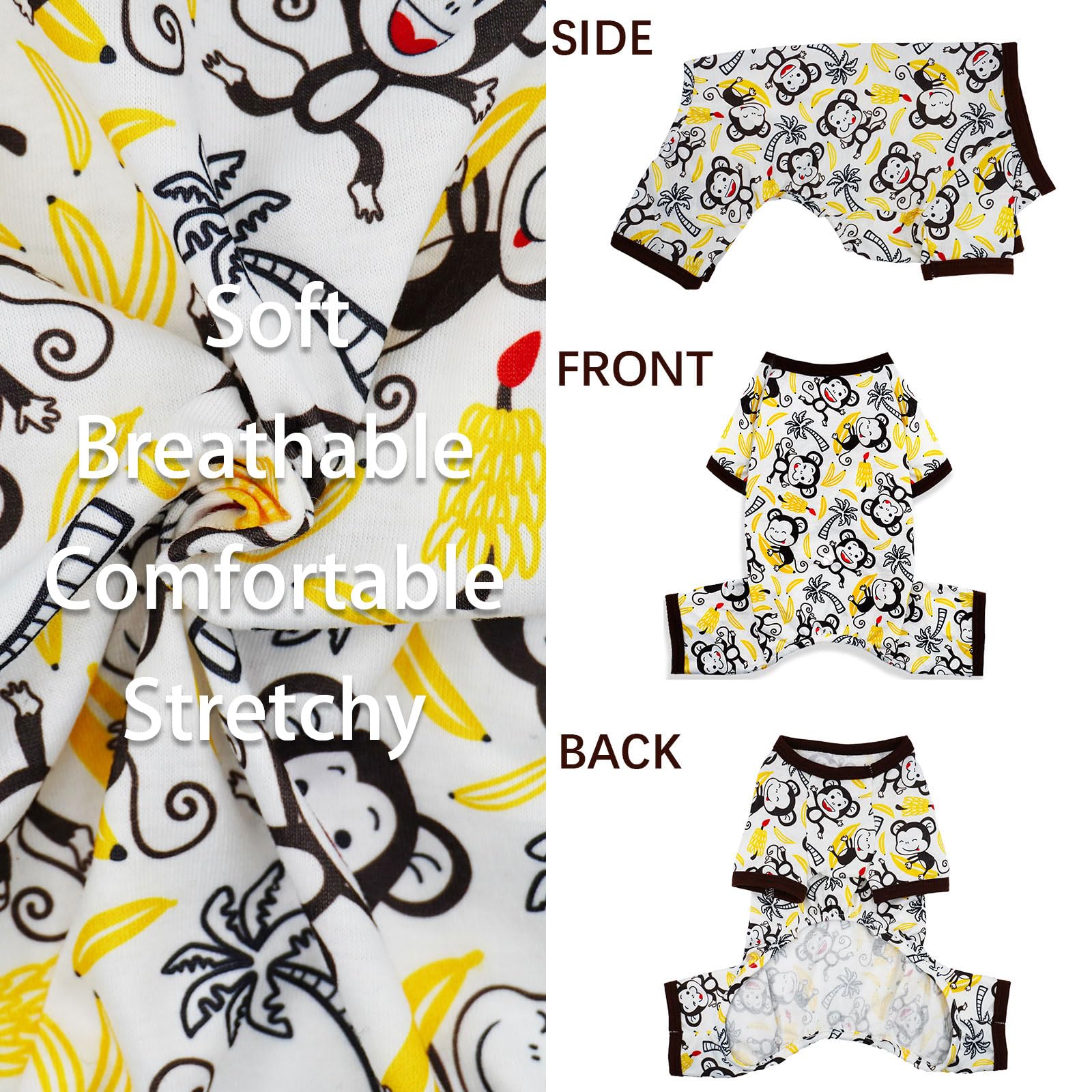 Viunimo Chihuahua Clothes Puppy Clothes Small Dog Pajamas Yorkie Clothes Pet Clothes Dog Pajamas Small Sized Dog Ropa Para Perro