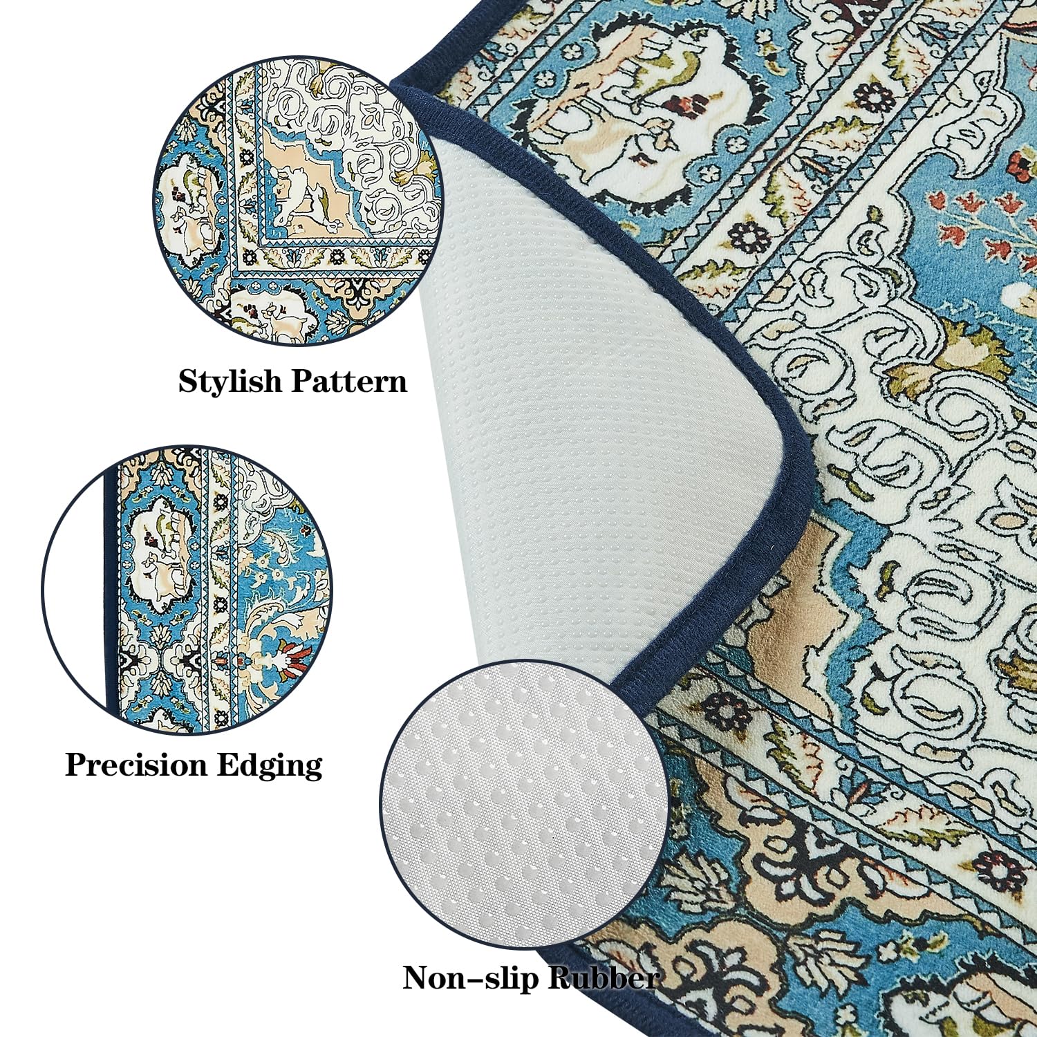 Qeils Washable Pee Pads for Dogs, 2 Pack Reusable Puppy Pads 36 x41  Super Absorbent Leakproof Dog Training Pads, Non-Slip Potty