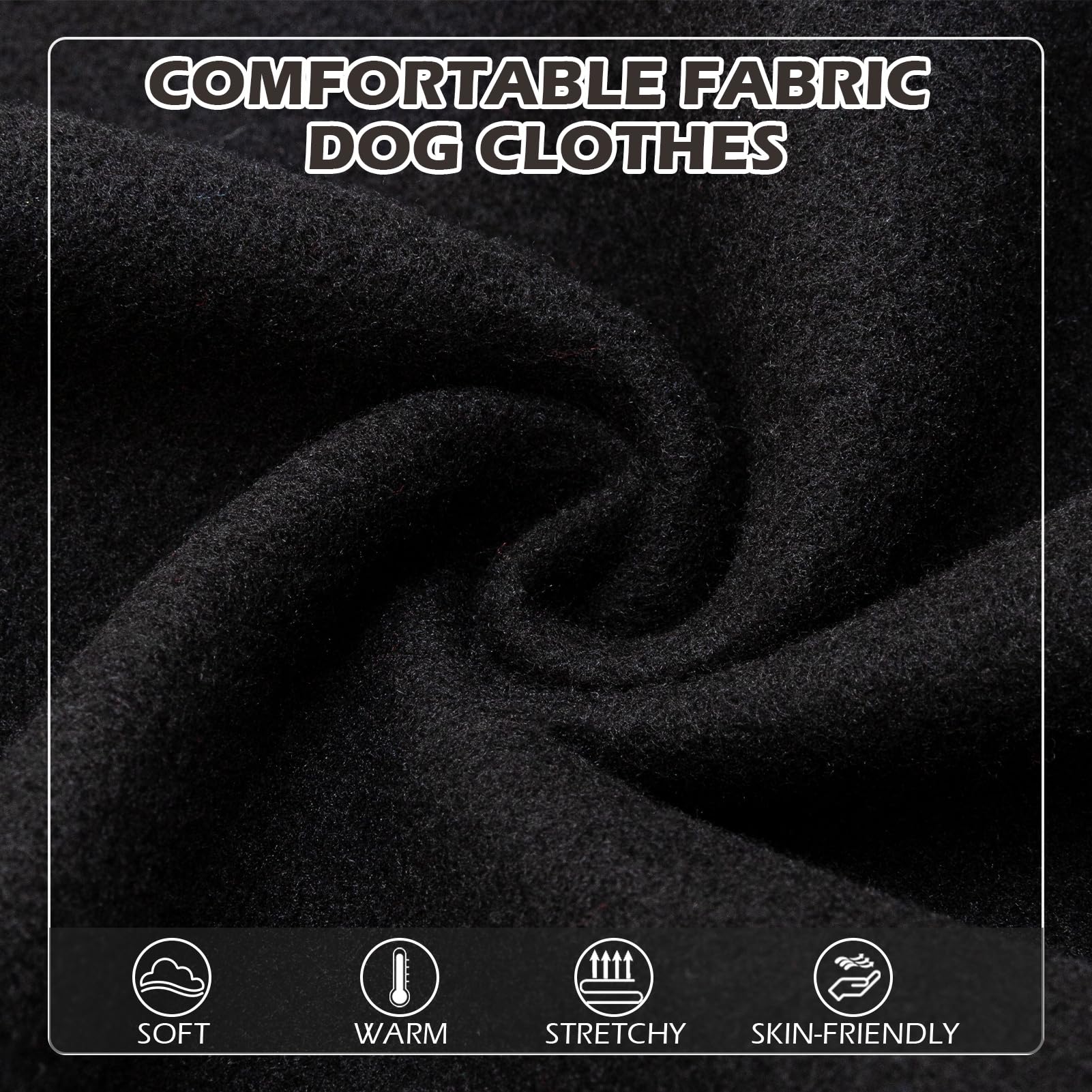 EXPAWLORER Dog Hoodies- Fall Soft and Warm Dog Sweatshirt with Leash Hole, Winter Autumn Fleece Pet Clothes with Love ME Print f