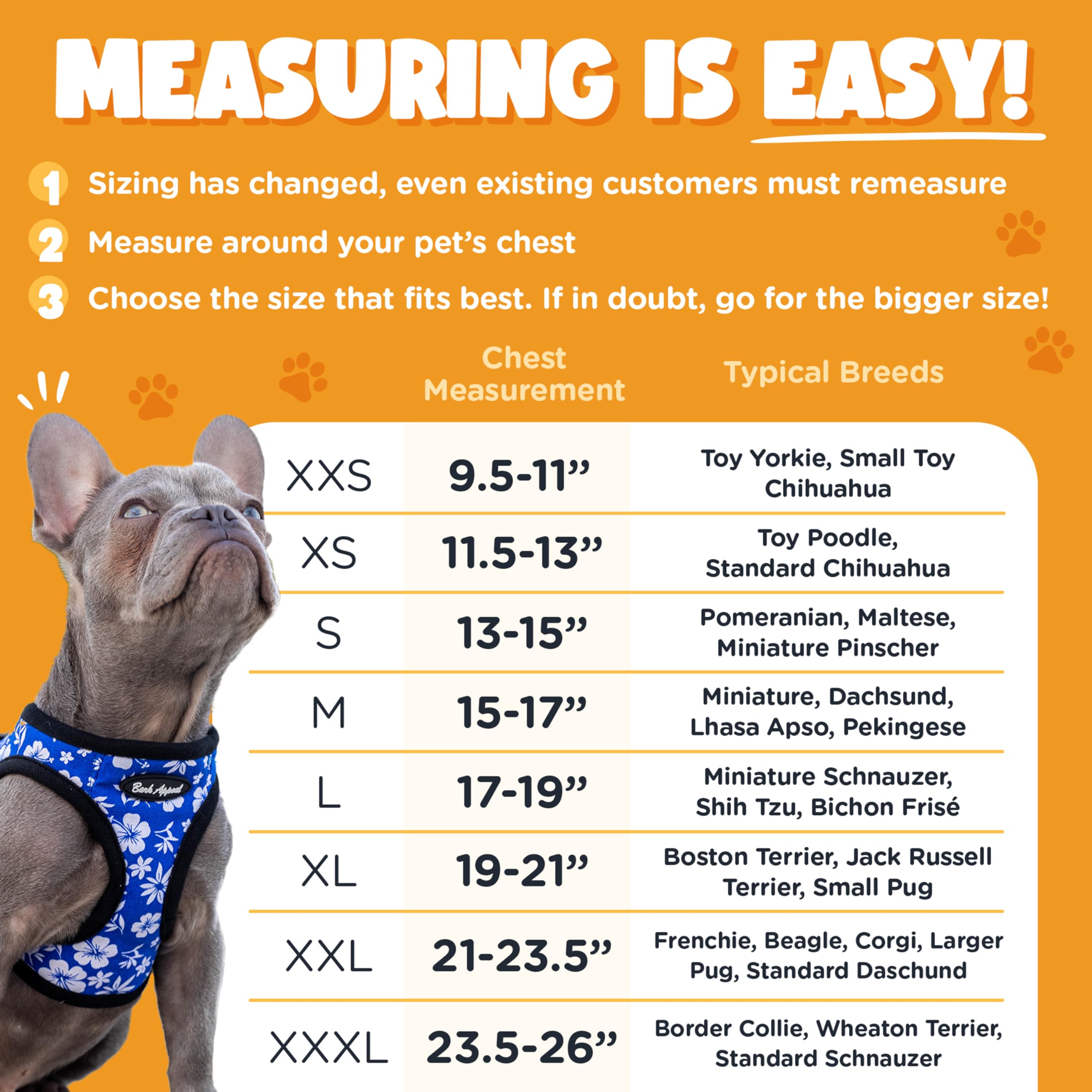 Bark Appeal Raspberry Plaid Step-in Dog Harness for Small-Medium Pets - Updated Sizing, Re-Measuring is Essential - Soft Vest Ha