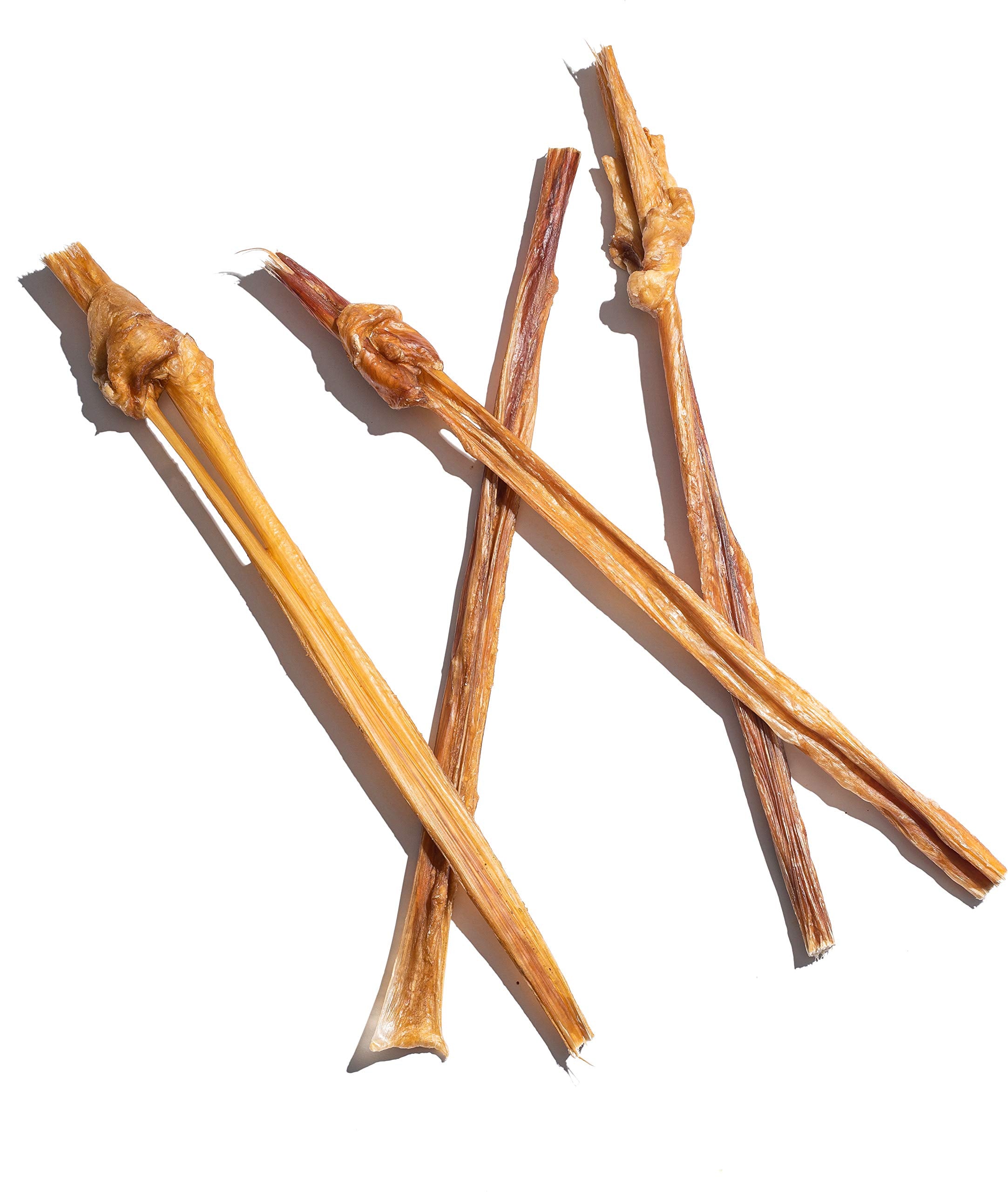Jack&Pup Dog Bully Sticks for Small Dogs - 12 Inch Junior Bully Sticks for Dogs (18 Pack) Great Bully Stick for Teething Puppies