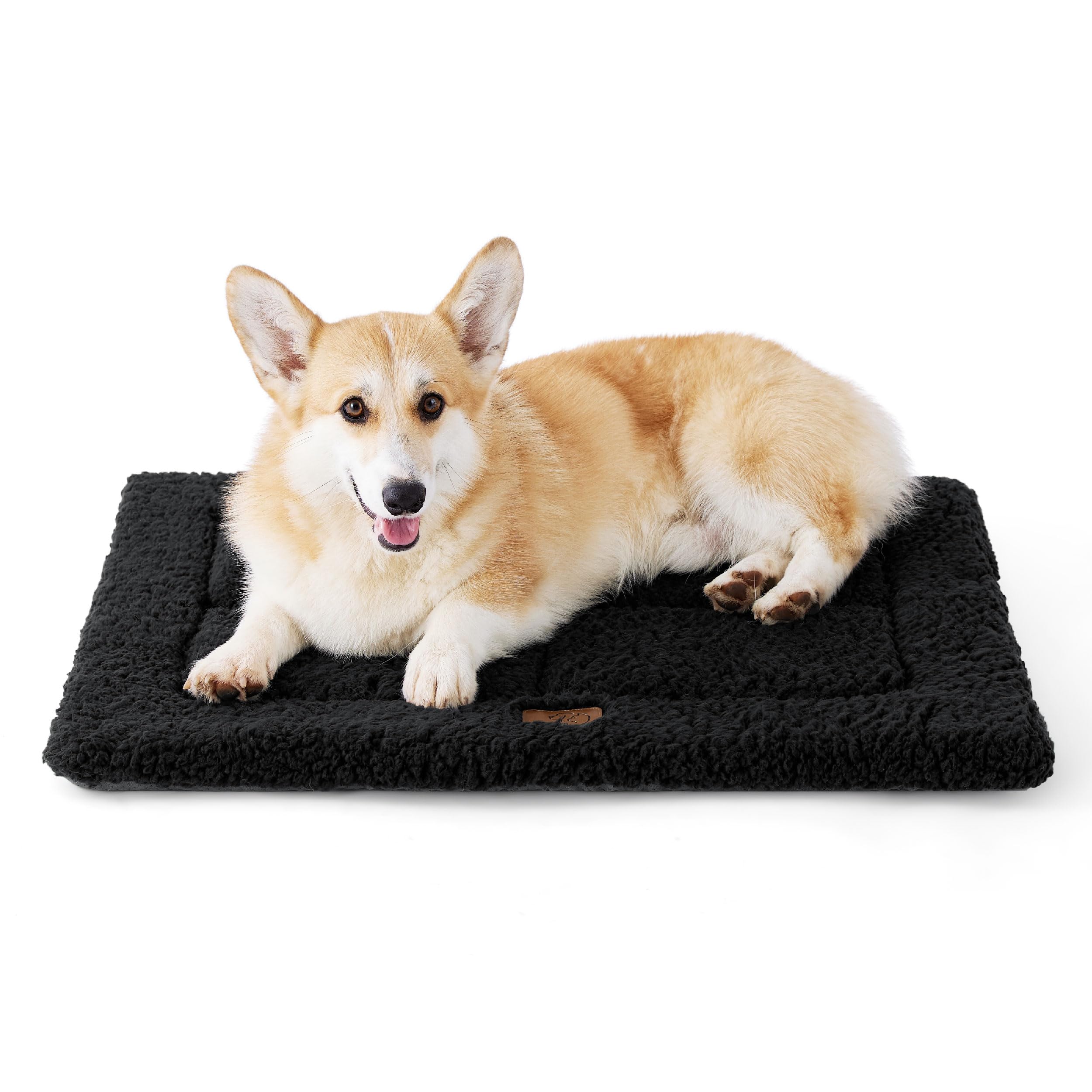 Bedsure Washable Dog Crate Bed For Medium Dogs, Reversible Foam Floor Pet Mat, Versatile Lightweight Pet Crate Pad For Cages