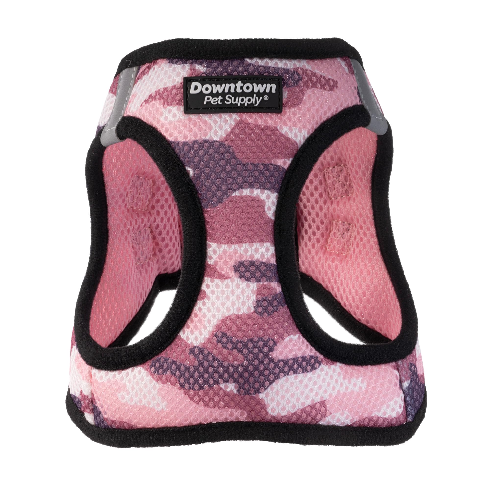 Downtown Pet Supply Step In Dog Harness For Small Dogs No Pull, Small, Camo Pink - Adjustable Harness With Padded Mesh Fabric An