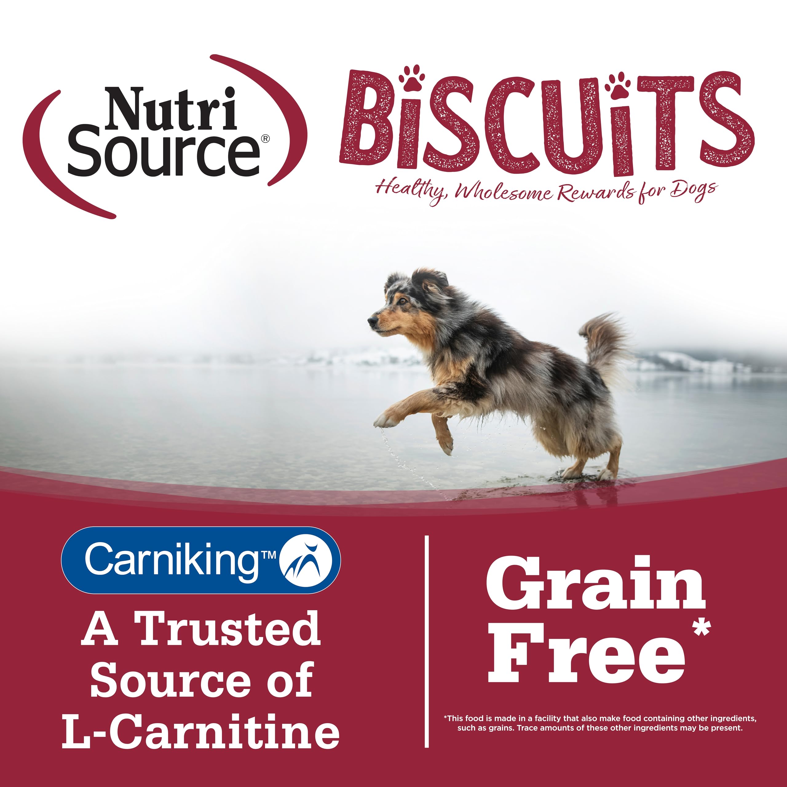 NutriSource Grain-Free Dog Treats, Made with Liver, 14oz