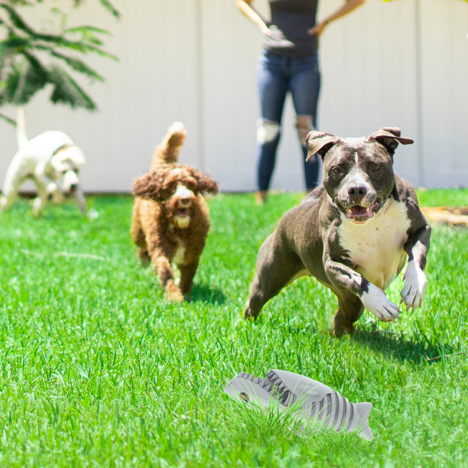 Homipooty Dog Chew Toys For Aggressive Chewers, Indestructible Tough Durable Squeaky Interactive Dog Toys Teeth Cleaning Dog Che