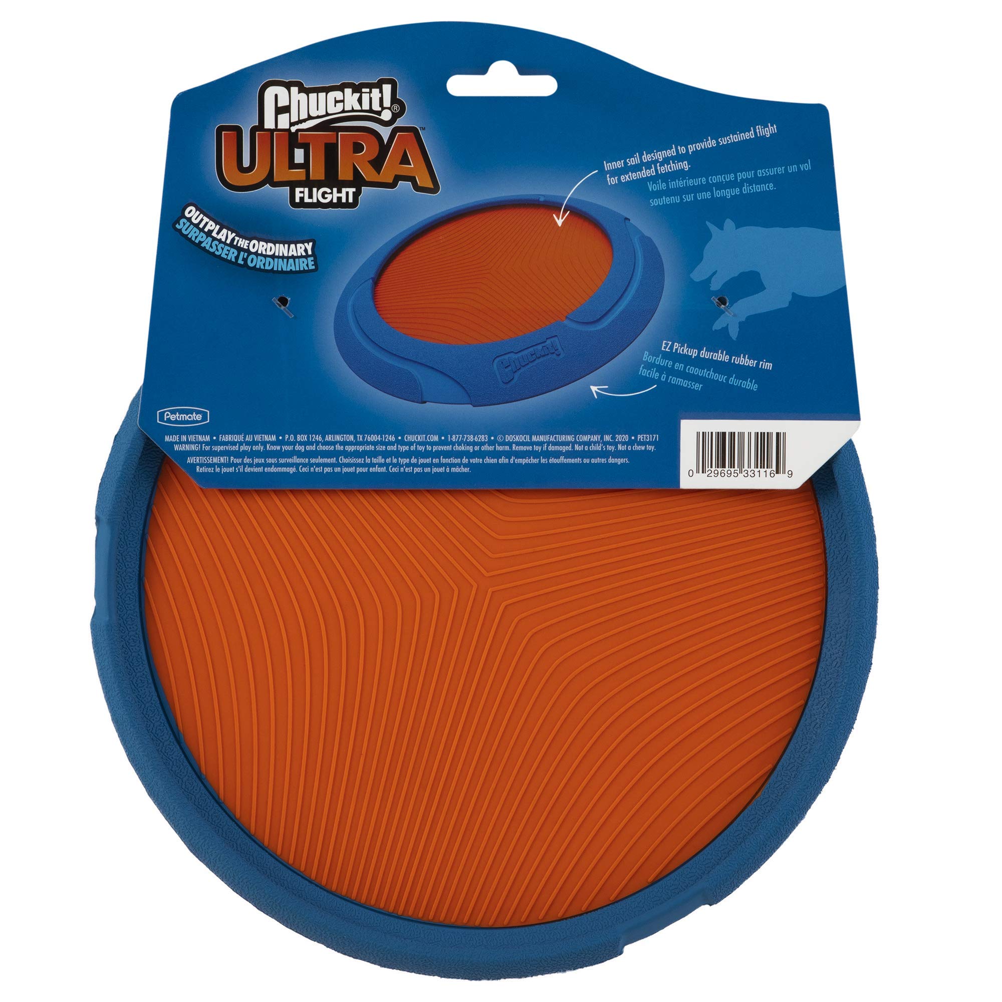 Chuckit! Ultra Flight Dog Fetch Toy