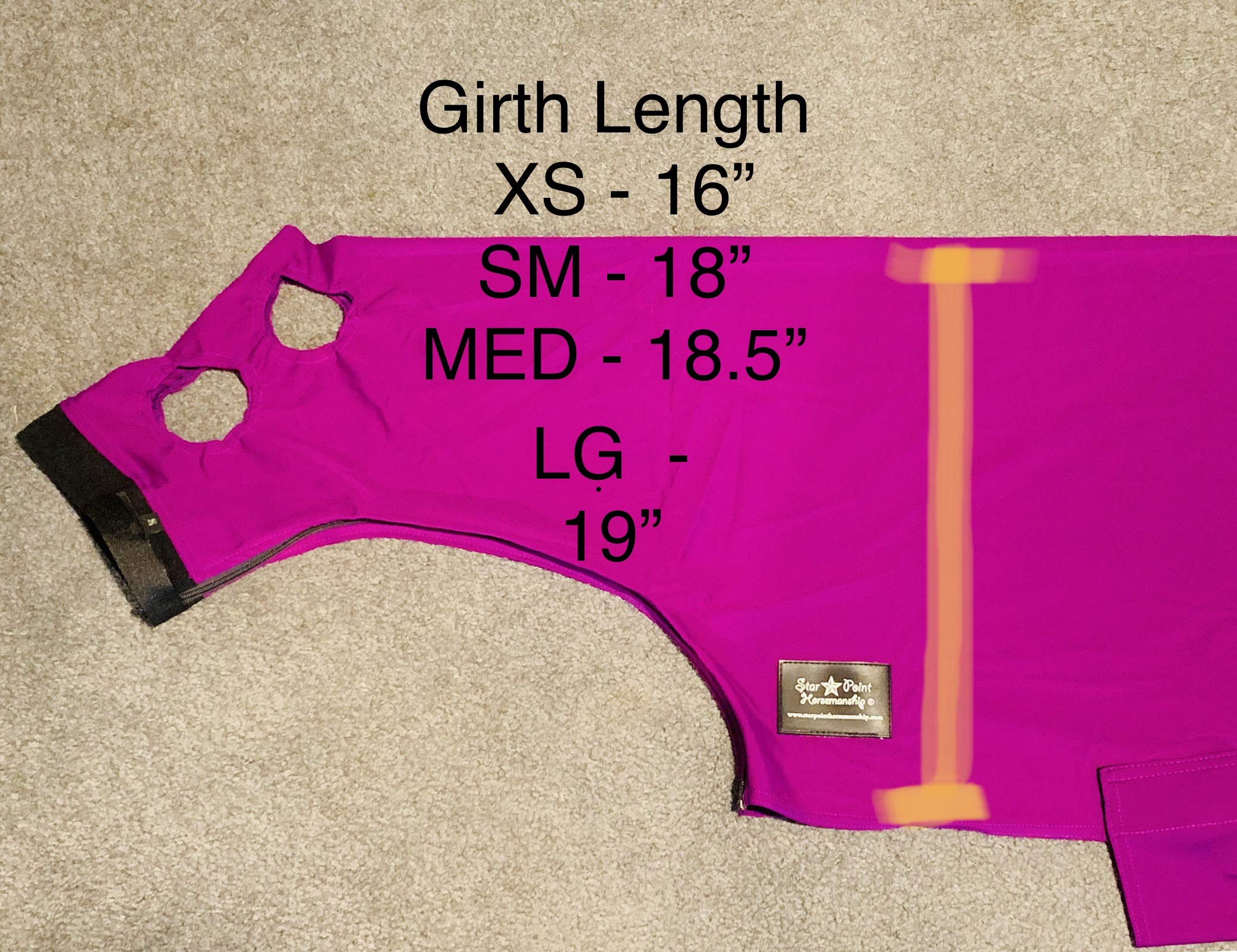 Miniature Pony Suit Full Body Horse Sheet with Neck Cover Stretchable & Breathable Removable Tail Bag,Zipper Neck Soft Fleece No