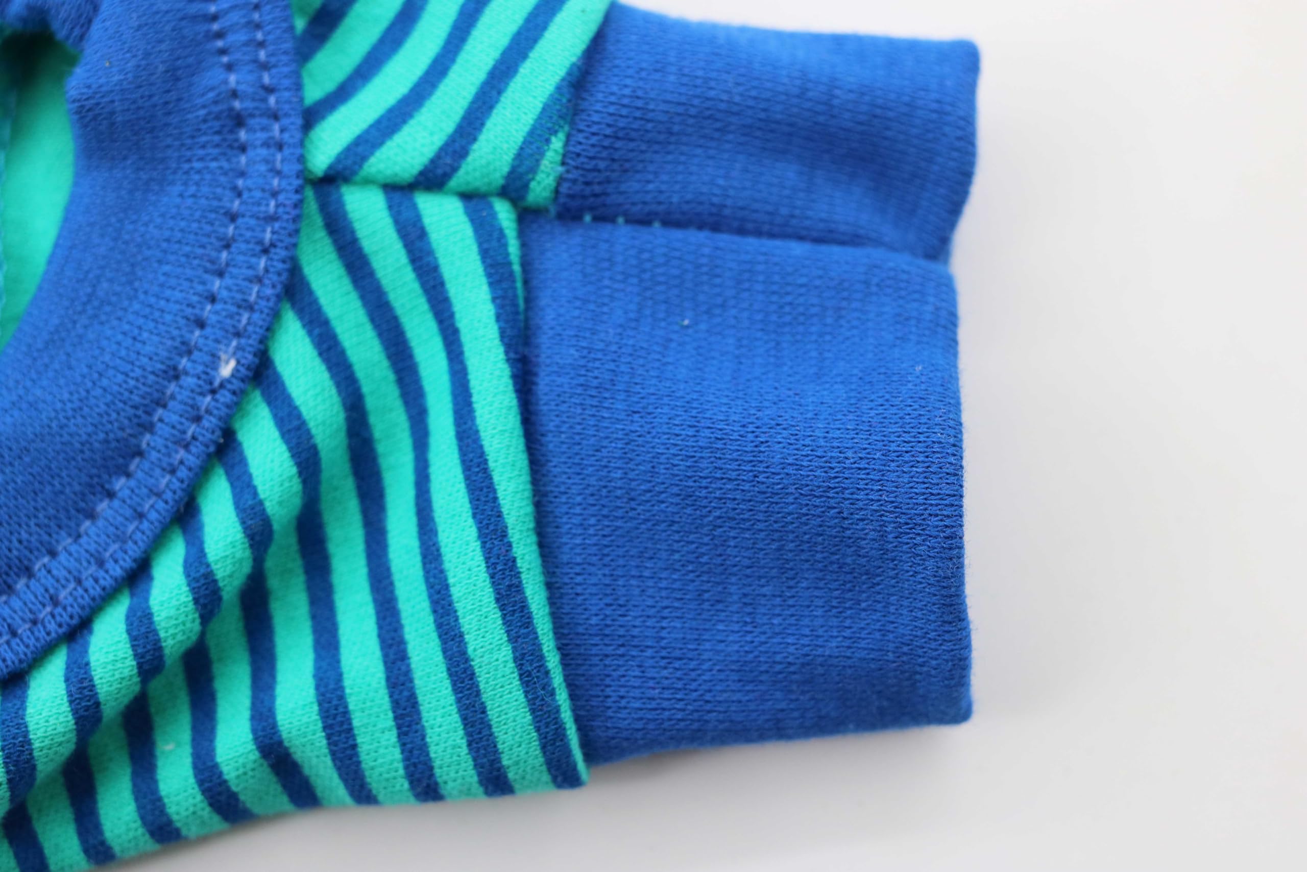 Droolingdog Dog Onesies For Small Dogs Pjs Puppy Onesies Dog Clothes For Small Dogs Girl Boy Striped Pattern Pajamas, Large