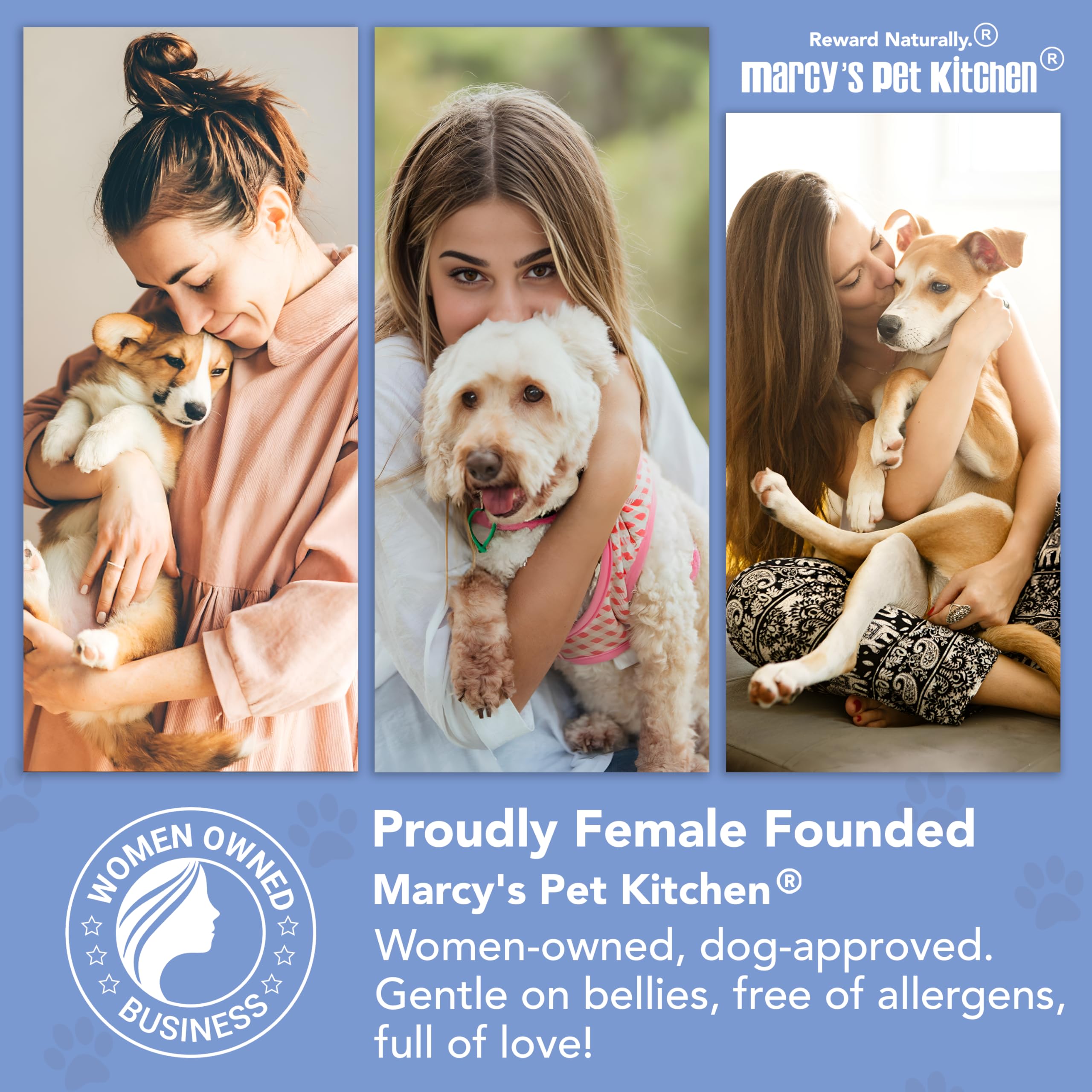 Marcys Pet Kitchen-Diabetic Dog Treats-Vet Recommend-No Preservatives - Crunchy, Superfoods, All Natural-Vegan Homemade,-Gluten