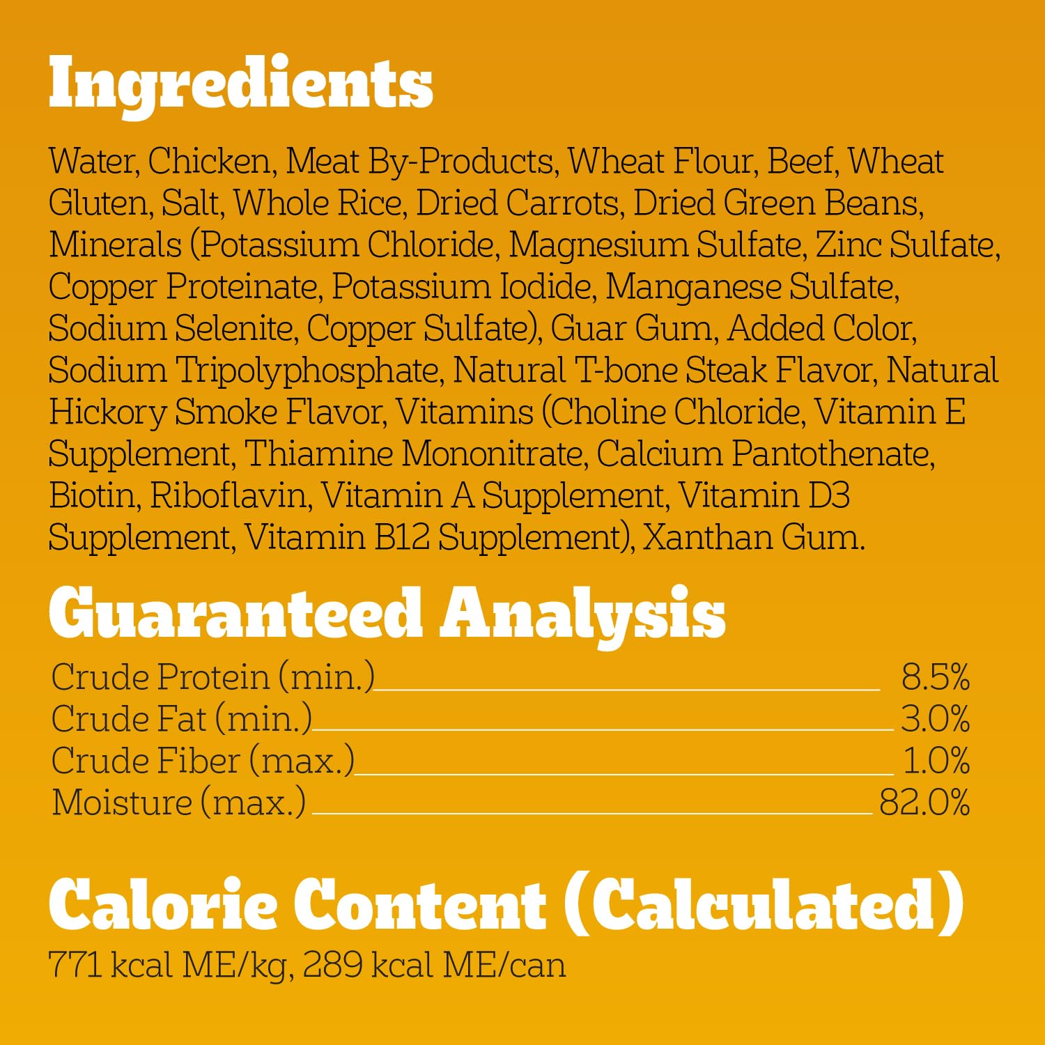 Pedigree Choice Cuts In Gravy Adult Wet Dog Food Steak & Vegetable Flavor, 13.2 oz. Cans (12 Count, Pack of 1)