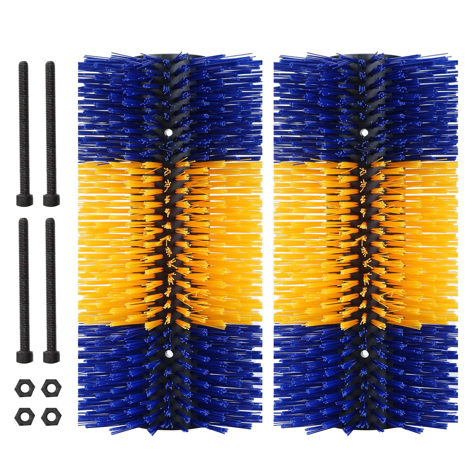 Livestock Scratching Brushes, Cattle Scratcher Brush with 4 Screws, Horse Brushes for Grooming, Relieve Itching on the Back, Goa