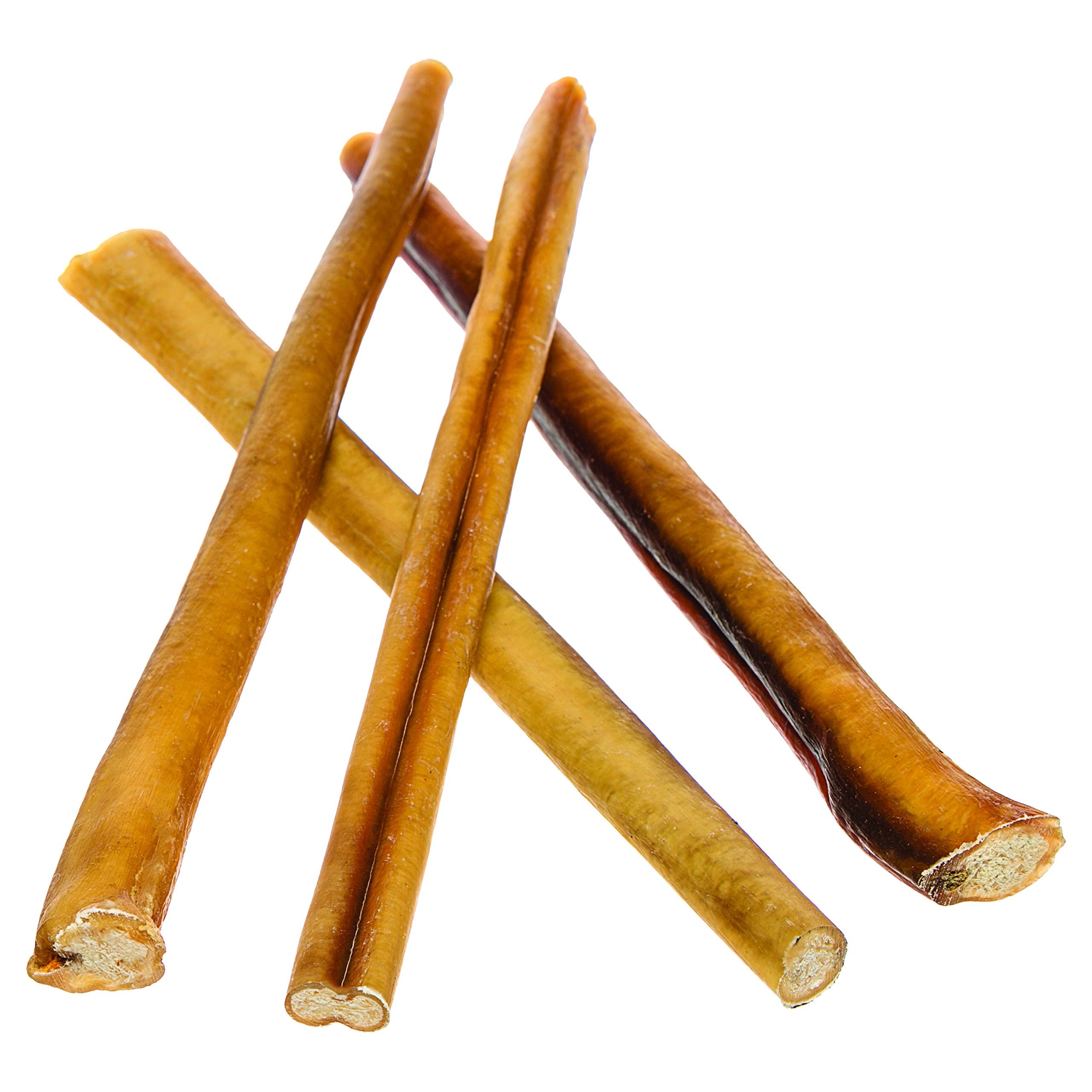 Redbarn 12 Bully Sticks Pet Chew Treat, 2-Count, Pack of 18