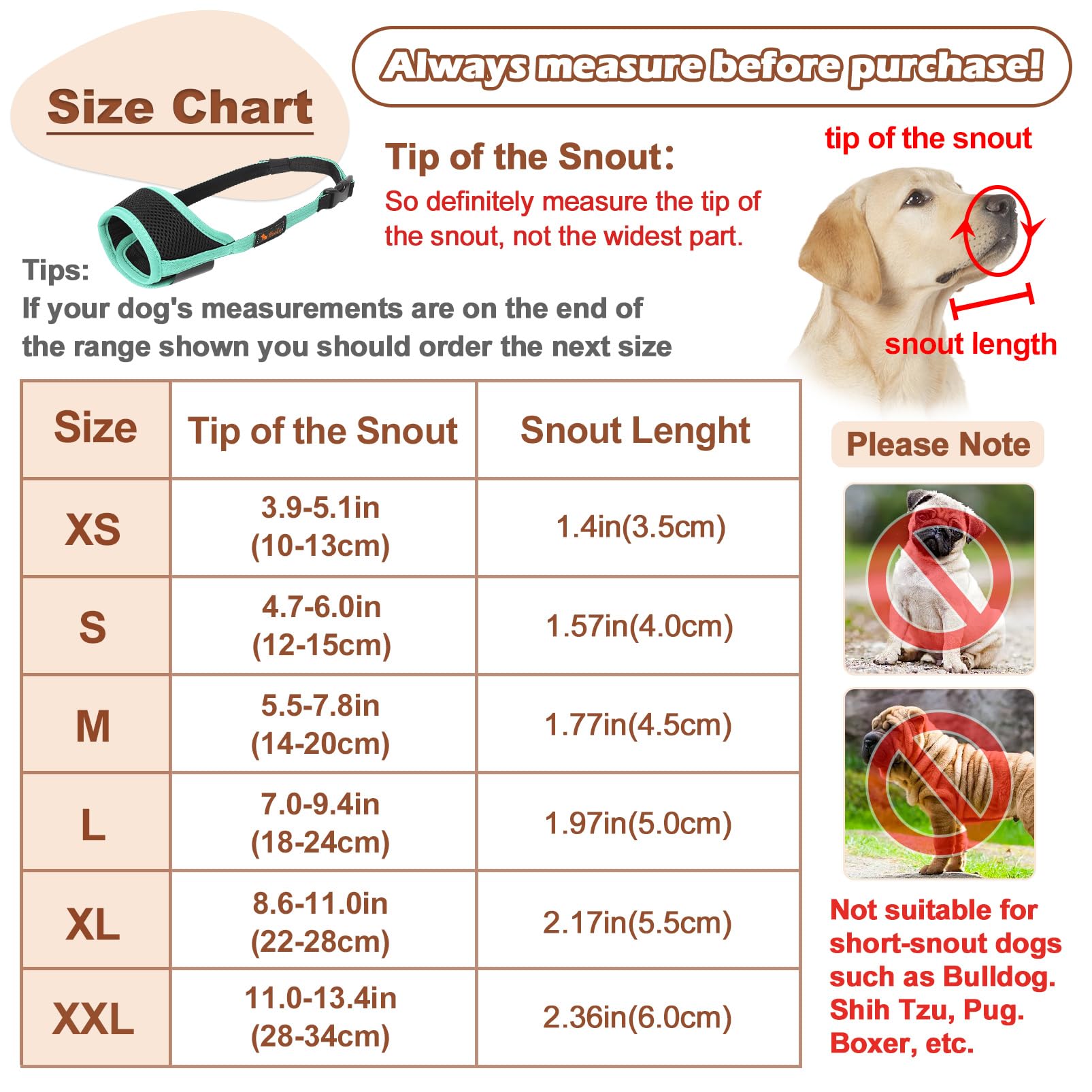 Heele Dog Muzzle,Soft Nylon Muzzle Anti Biting Barking Chewing,Air Mesh Breathable Drinkable Adjustable Loop Pets Muzzle For Small Medium Large Dogs New Green Xxl
