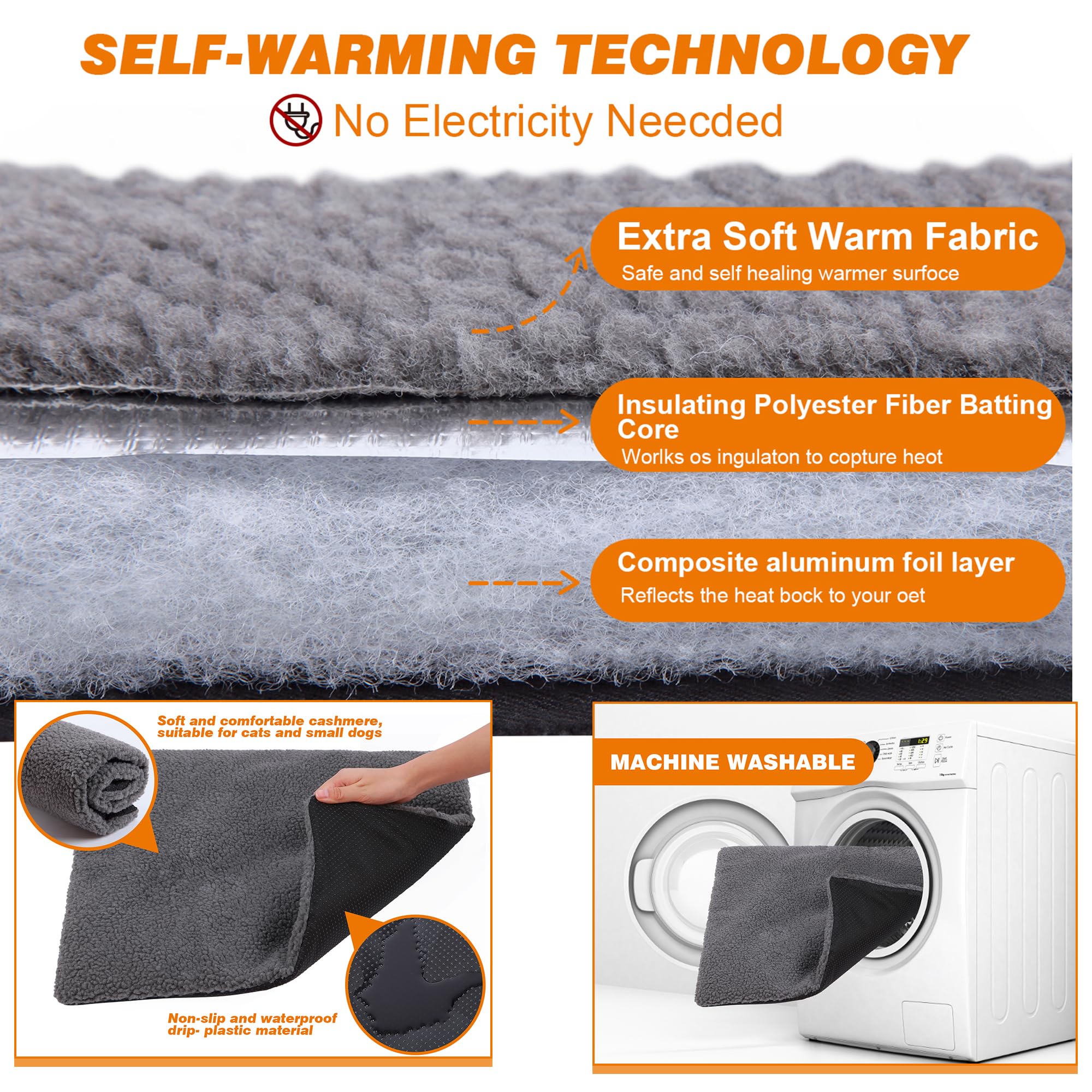 Rockever Outdoor Cat House,Outdoor Cat Houses For Feral Cats Weatherproof Rabbit Hutch Small, Wooden Small Pet House And Habitat