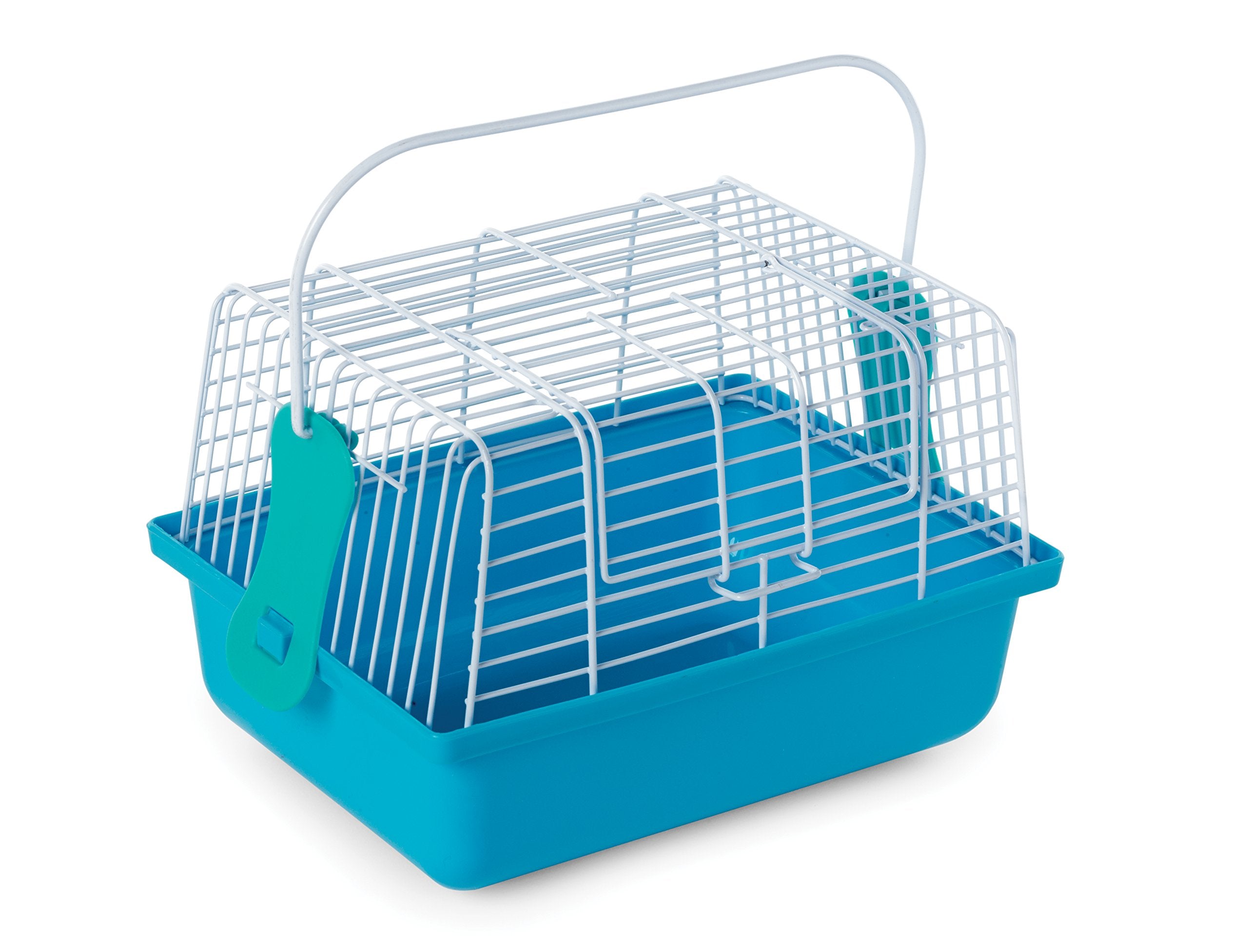 Prevue Pet Products Travel Cage for Birds and Small Animals, Blue (SP1304BLUE), 9.0&quot; L x 5.6&quot; W x 6.1&quot; H