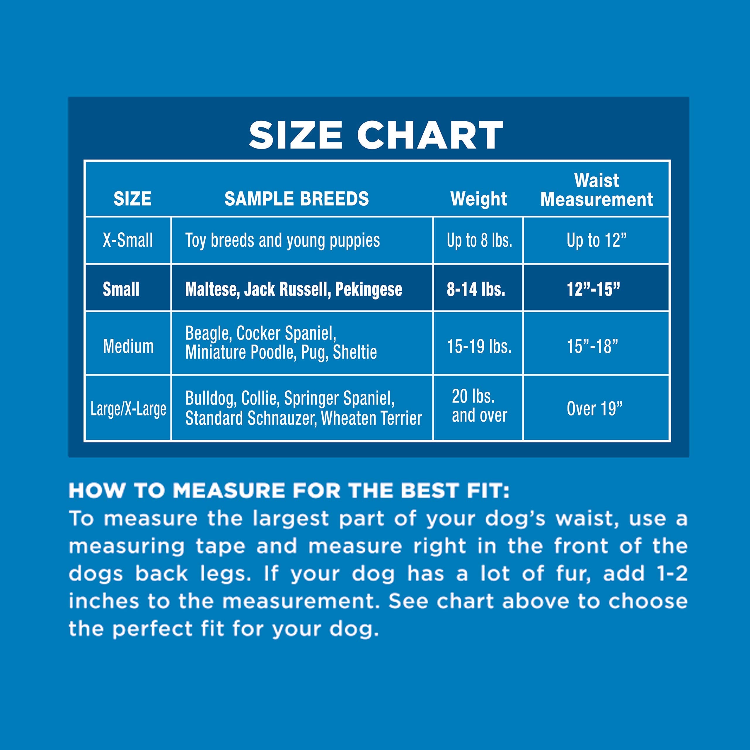 Four Paws Wee-Wee Disposable Dog Diapers Small (12 Count)