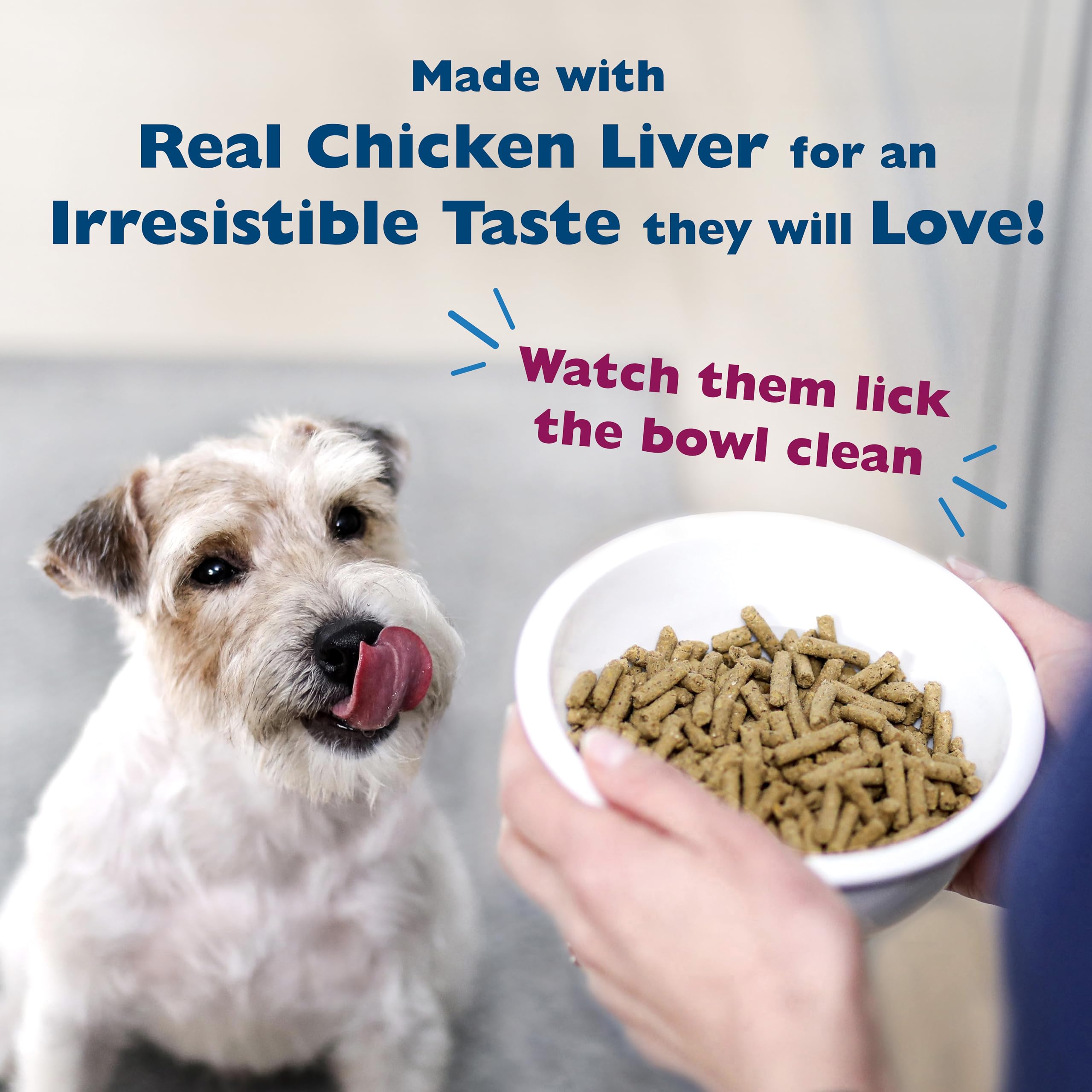 Bil-Jac Picky No More Small Breed Chicken Liver Dry Dog Food 6 Pounds (2-Pack)