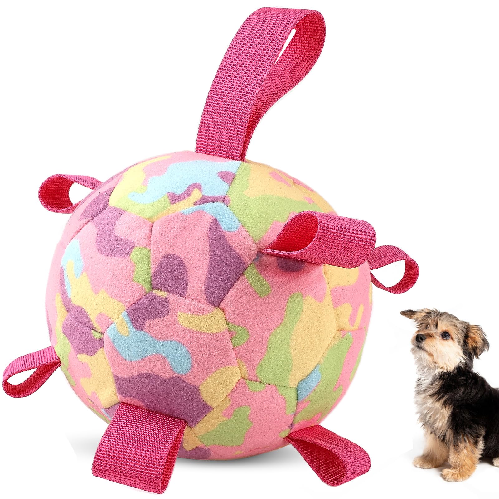 Qdan Interactive Dog Toys, Remote Control, Rechargeable Moving Dog Balls, Puppy Toys To Keep Them Busy, Squeaky Puppy Toys For S