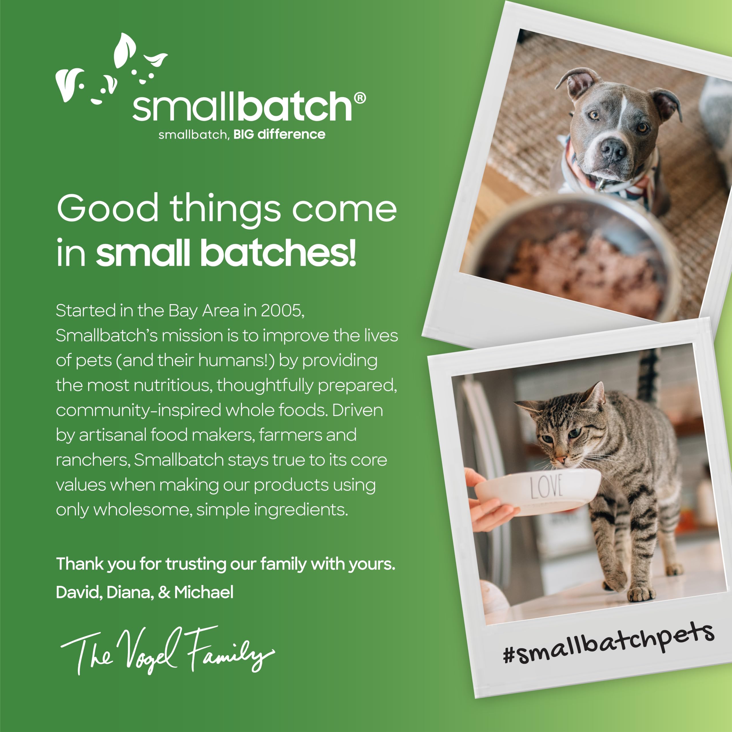 smallbatch Pets Freeze-Dried Super Booster Pork Bites for Dogs & Cats, 7 oz, Made in The USA, Humanely Raised Single Protein Sou