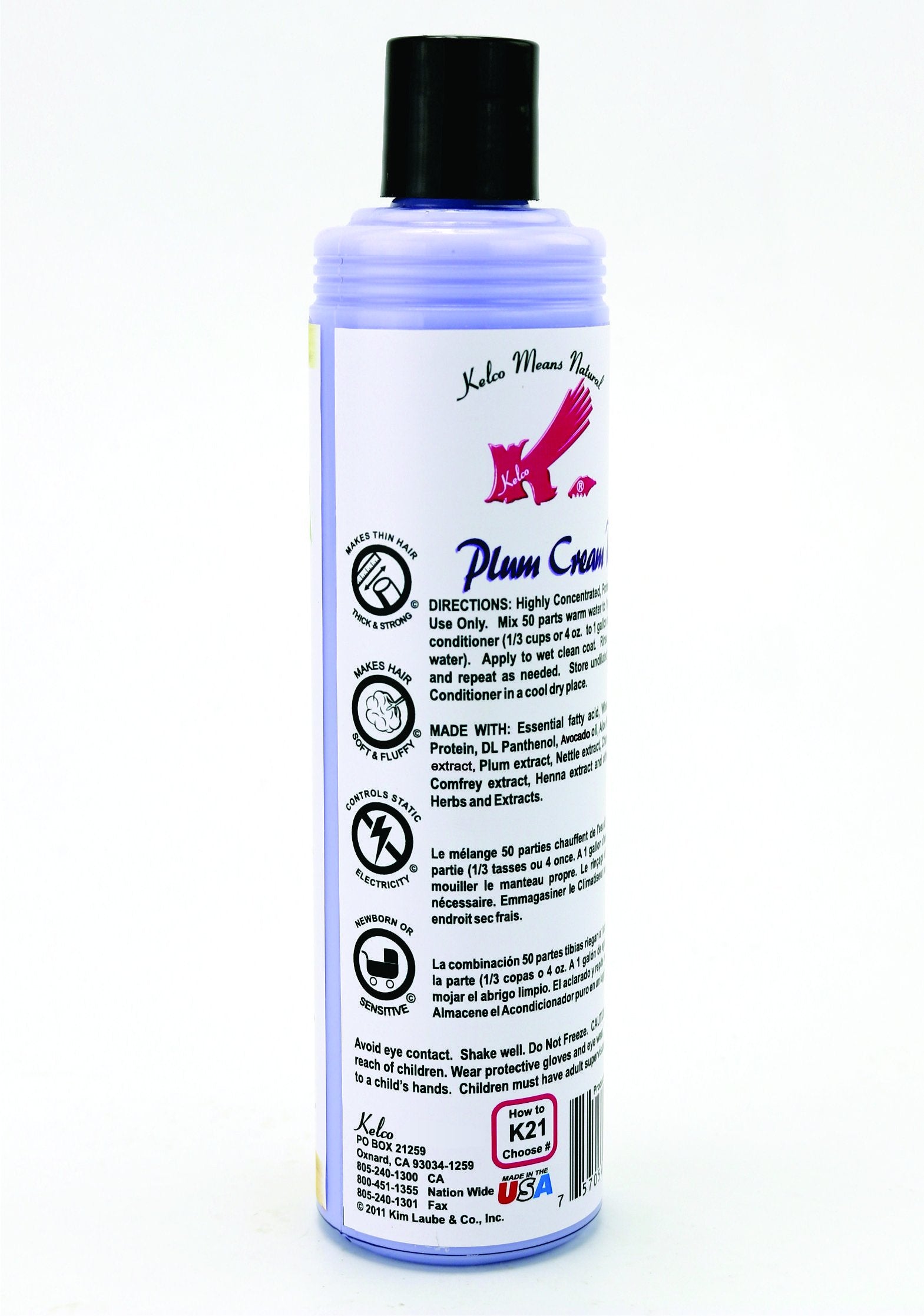 Kelco Plum Rinse Cream, 11.7 Fl. Oz.