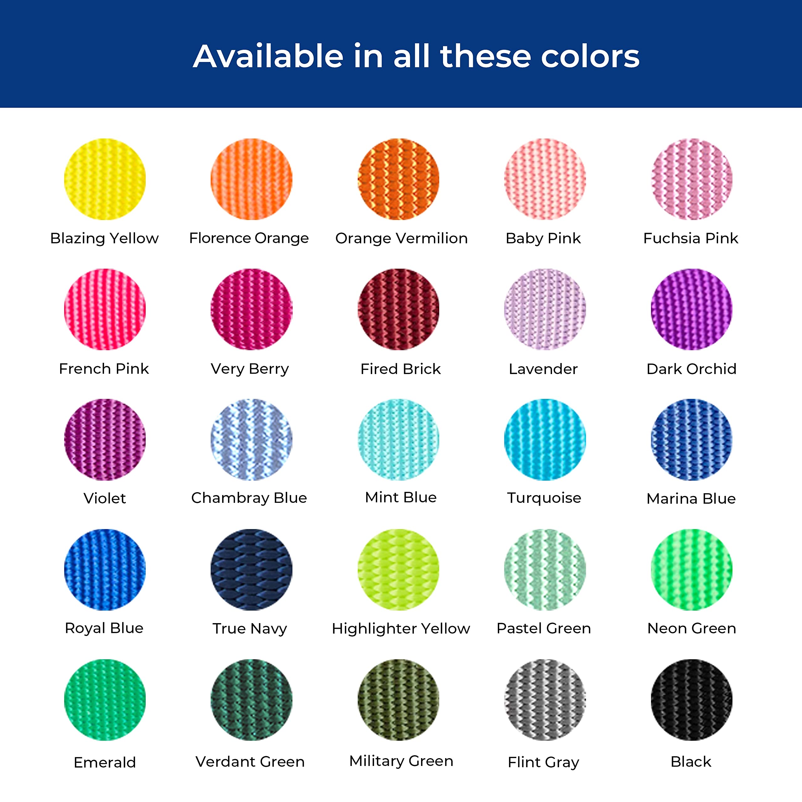 Blueberry Pet Essentials Classic Durable Solid Nylon Step-In Dog Harness, Chest Girth 26' - 39', Verdant Green, Large, Adjustable Harnesses For Puppy Boy Girl Dogs