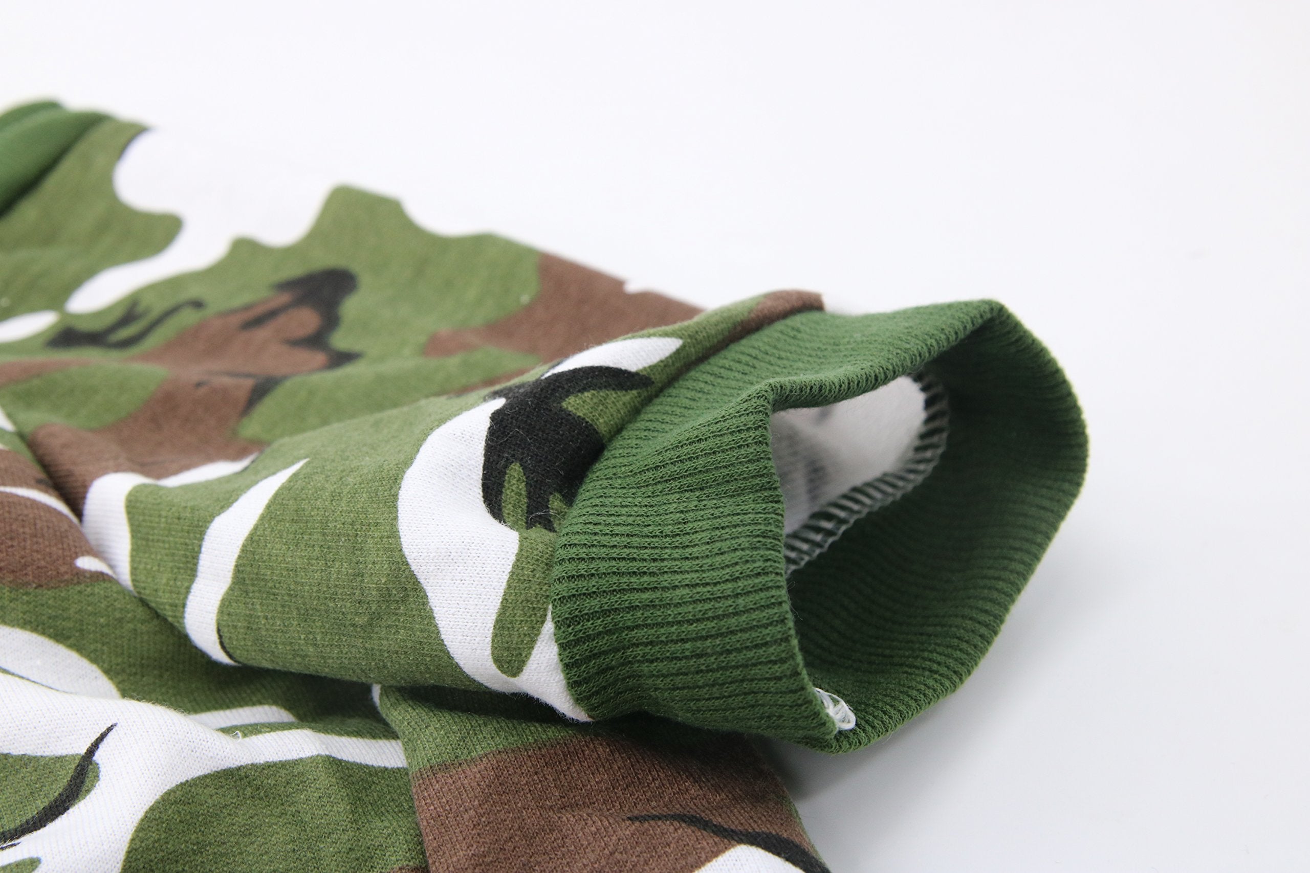 Droolingdog Large Dog Tee Shirt Camo Clothes Big Pet T Shirt Xxxxl Dog Clothes For Large Dogs Boy, Xxxxl, Army Green
