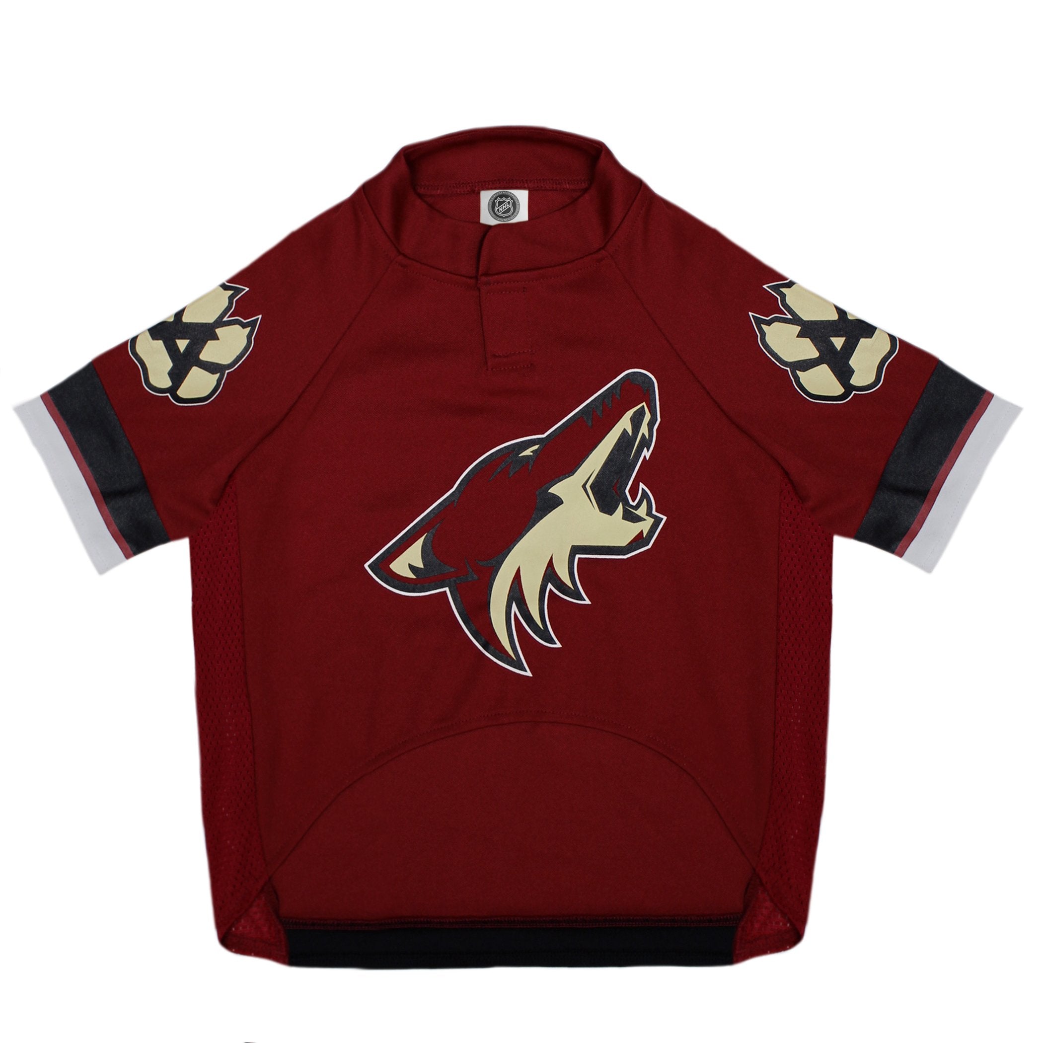 Pets First NHL Arizona Coyotes Jersey for Dogs & Cats, Large. - Let Your Pet Be A Real NHL Fan!
