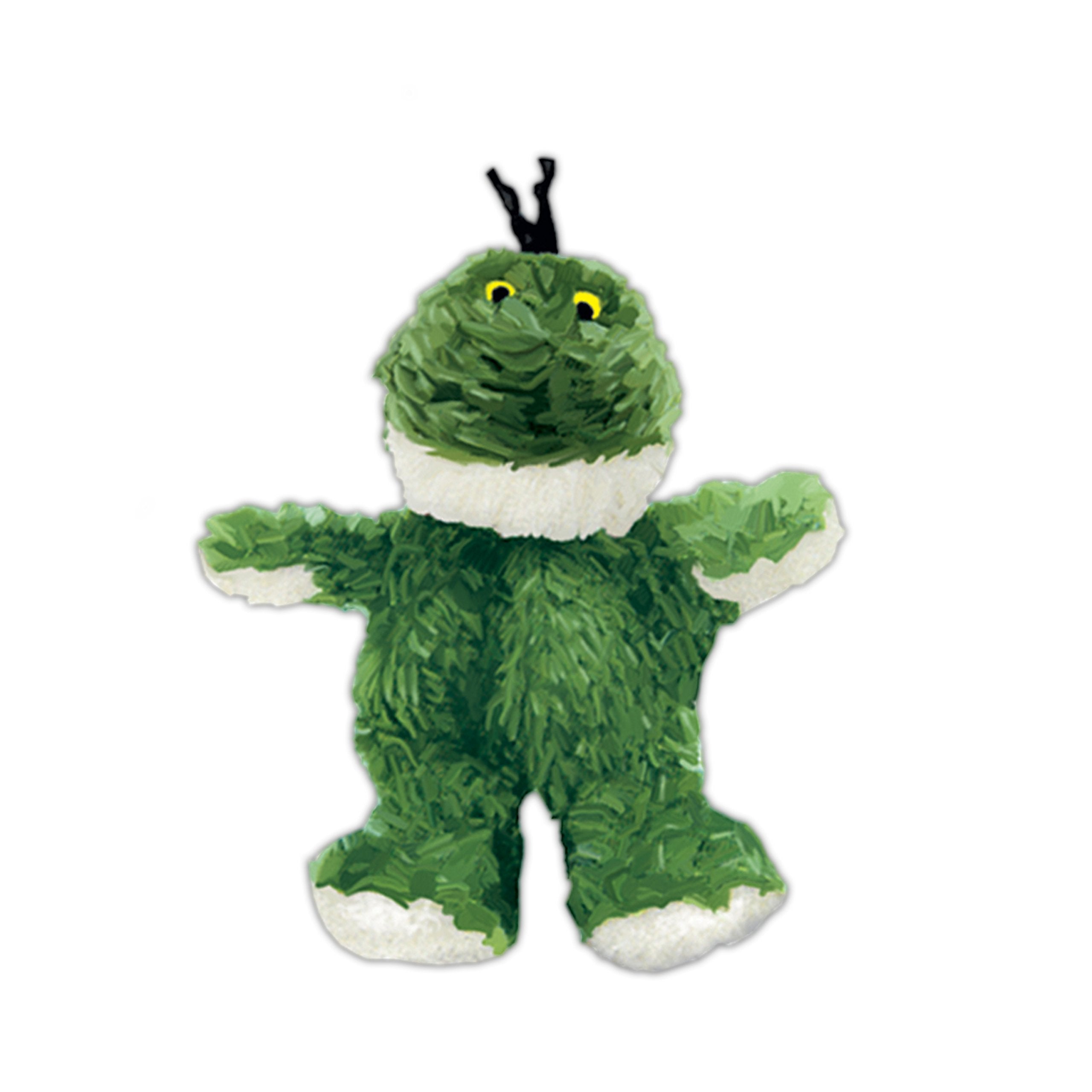 Kong Frog Dog Toy, Extra Small, Green