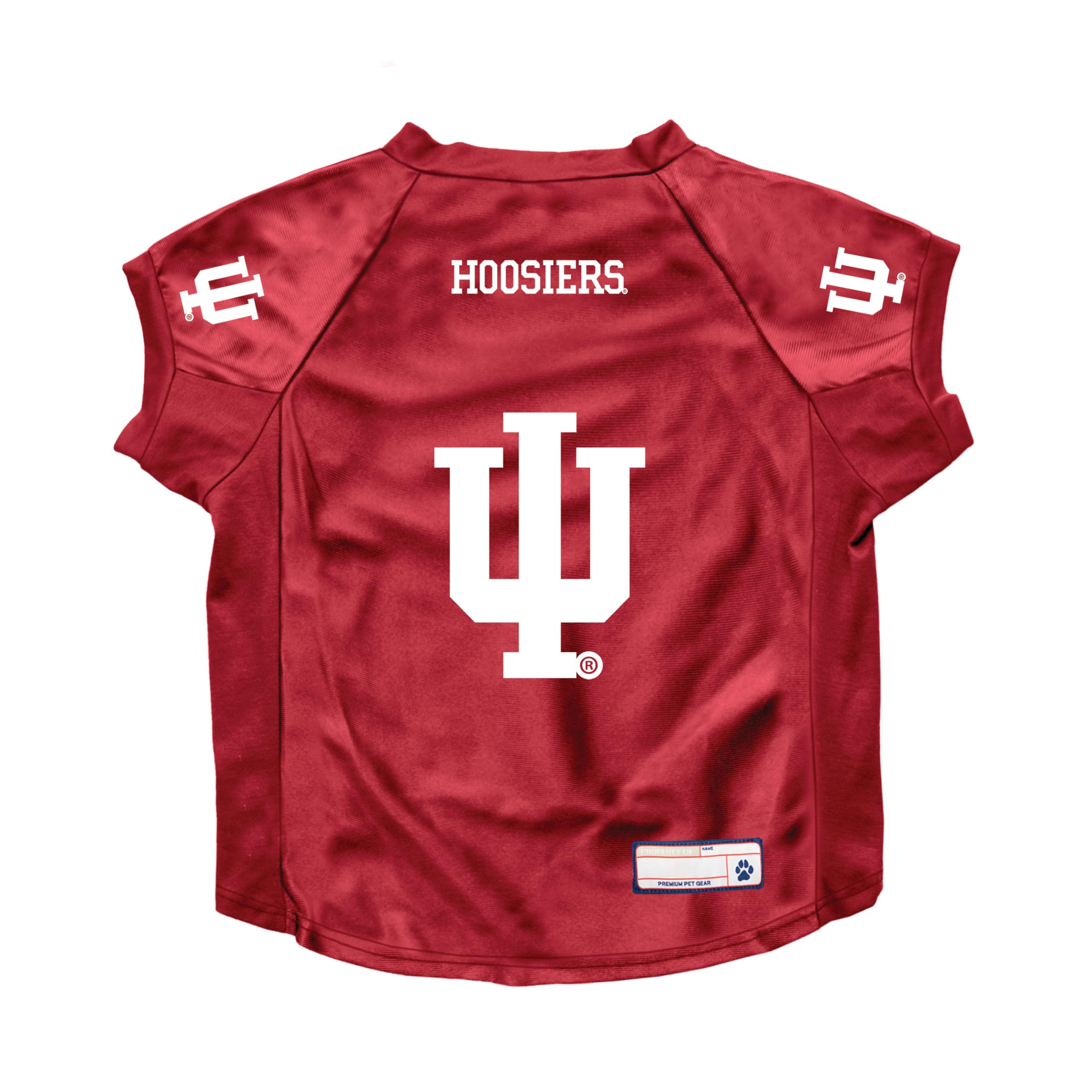 Indiana Hoosiers Pet Jersey Stretch Size Big Dog - Special Order