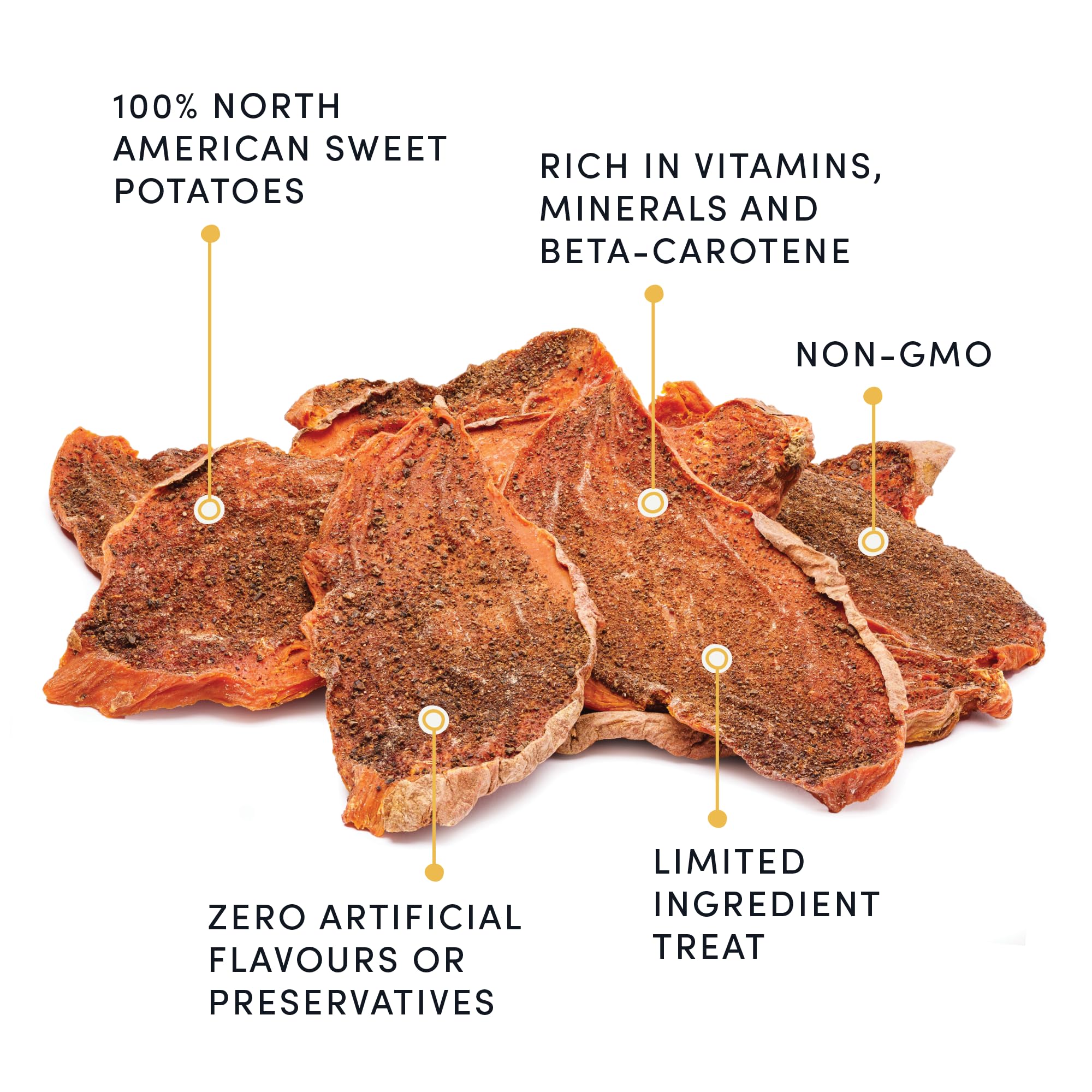 Crumps Naturals Sweet Potato And Liver For Pets, 11.6-Ounce