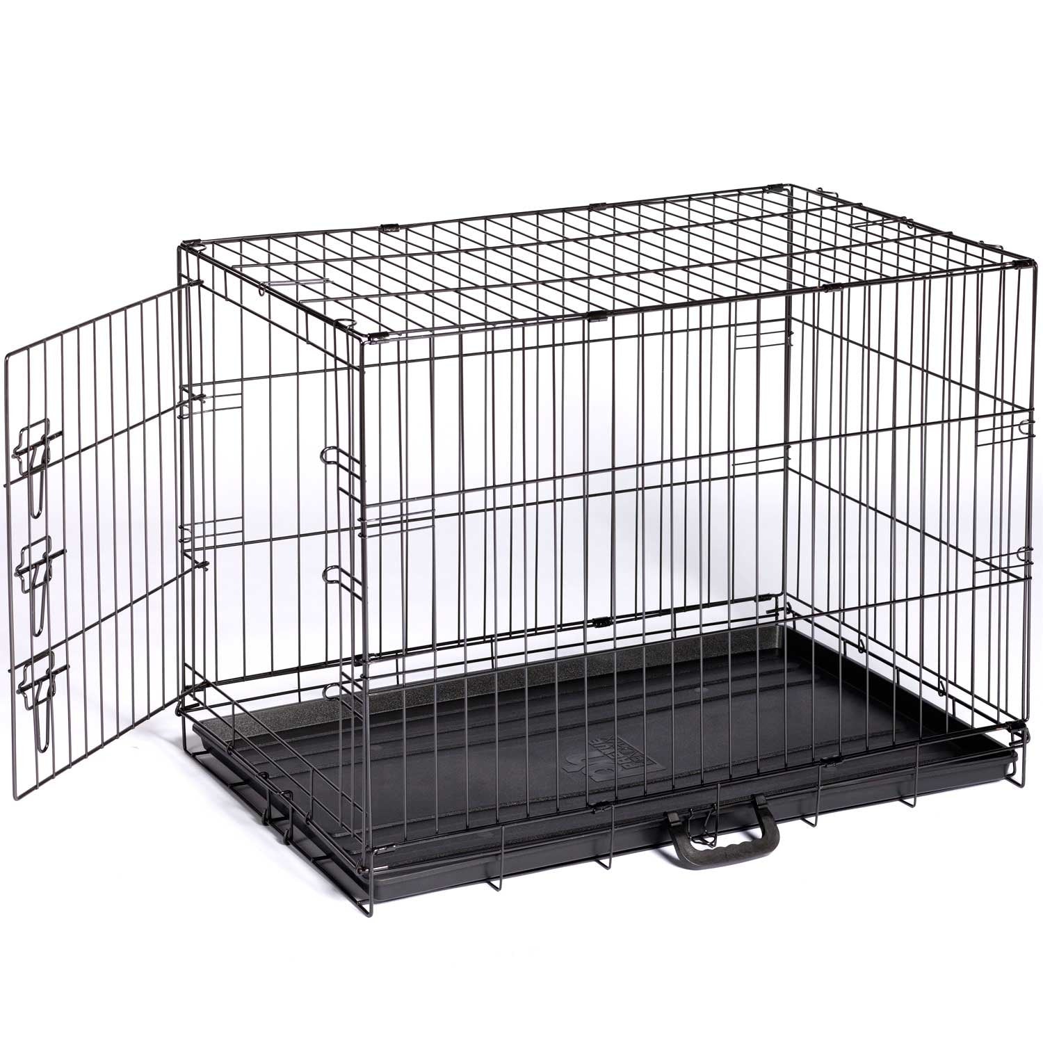 Prevue Pet Products Home On-The-Go Single Door Dog Crate E433, Medium, Black, Portable, Stability, Secure, Durable, Lightweight,